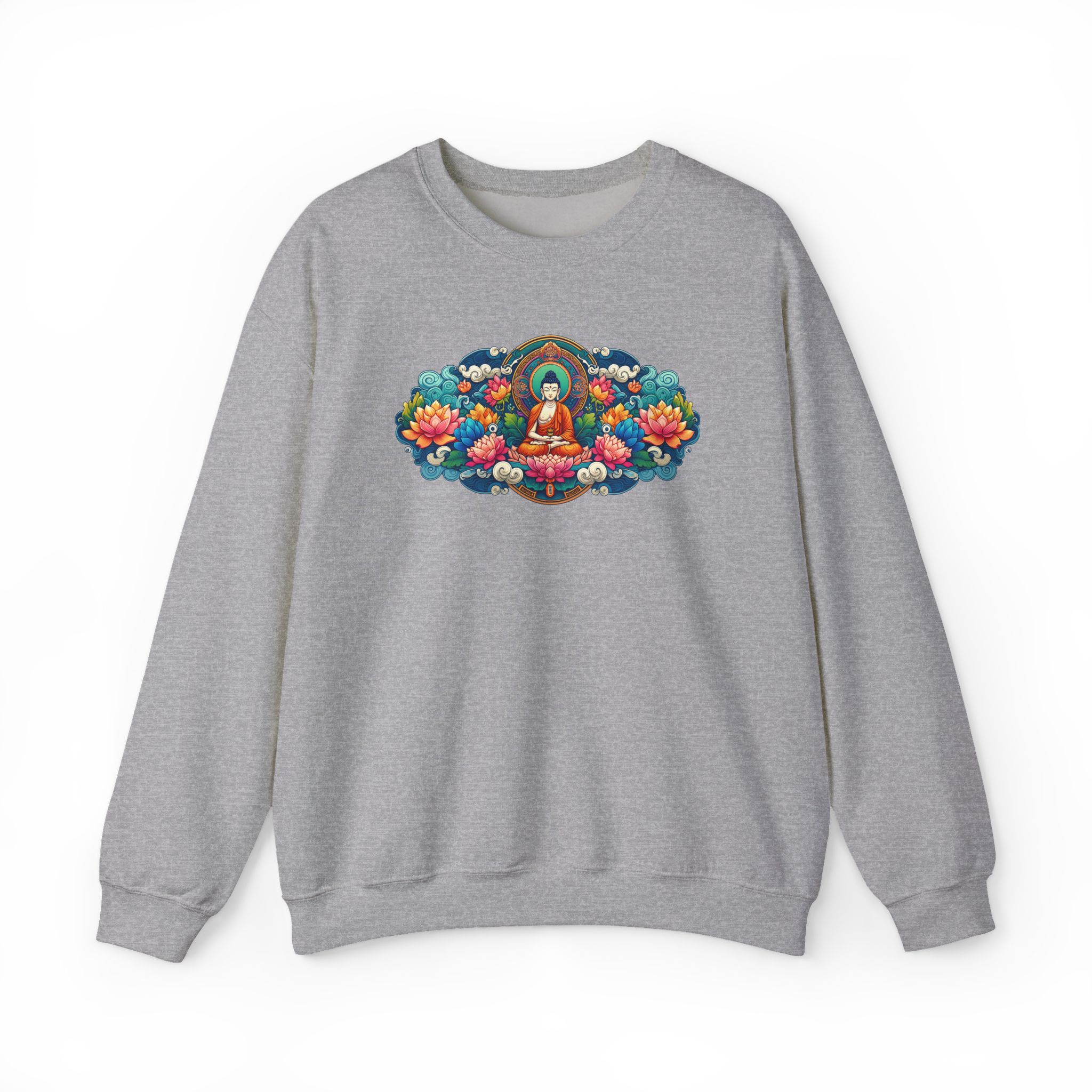Yoga Vibes sweatshirt – Zen sweater – Meditation Sweatshirt Buddha print