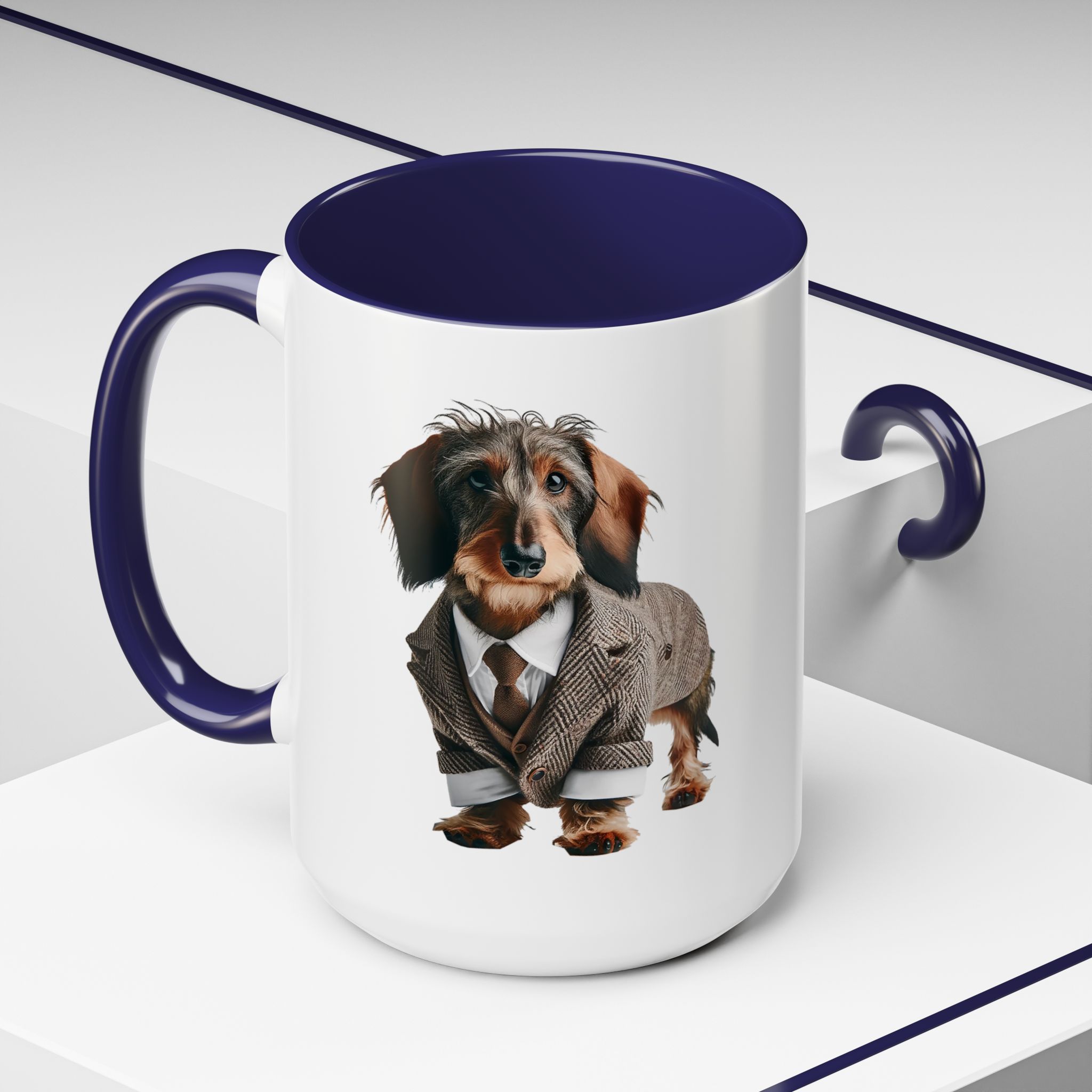 Office mug Dachshund coffee Cup Dog love gift for her unique mug boho tea cup puppy design pet accessory - Image 24