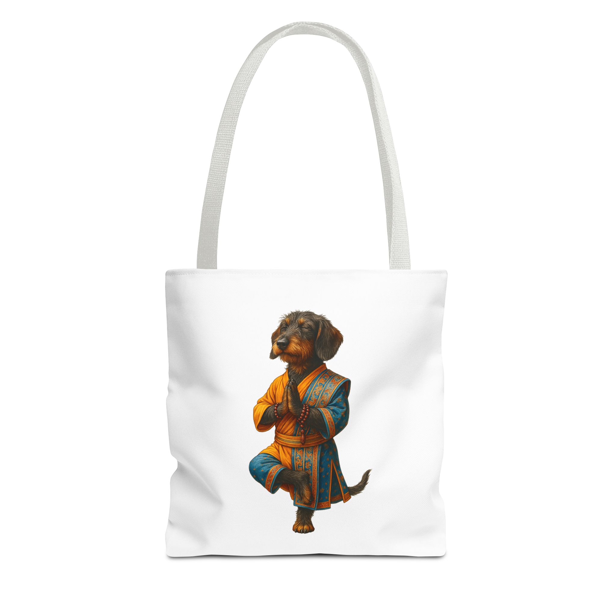 Funny canvas tote bag yoga cute tote bag dog yoga gift mindfulness shoulder bag puppy purse pet lover handbag - Imagen 13