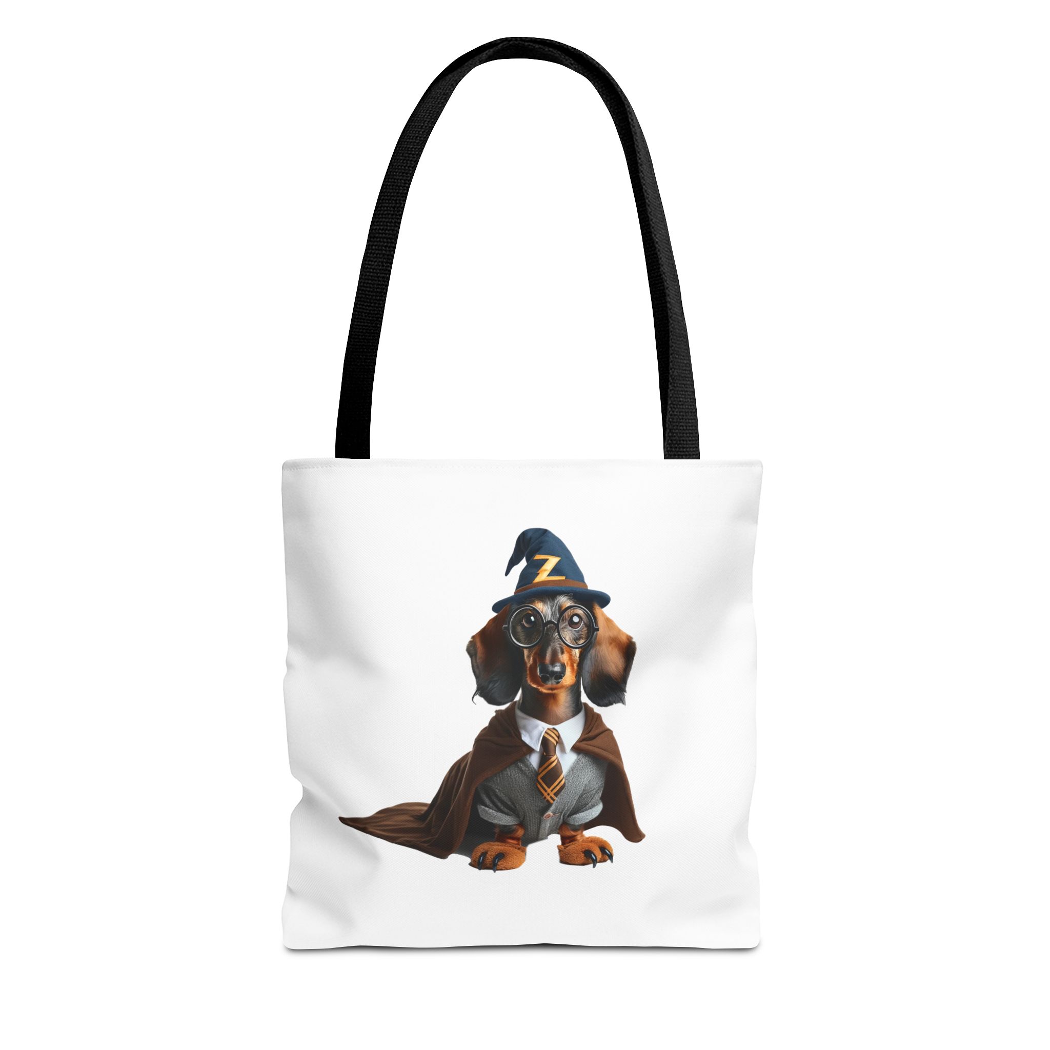 Funny Canvas Tote bag dachshund fantasy Bag cute clothing gift dog lover purse stylish shoulder bag unusual Handbag unique