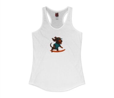 Dog Surfing Tank Top
