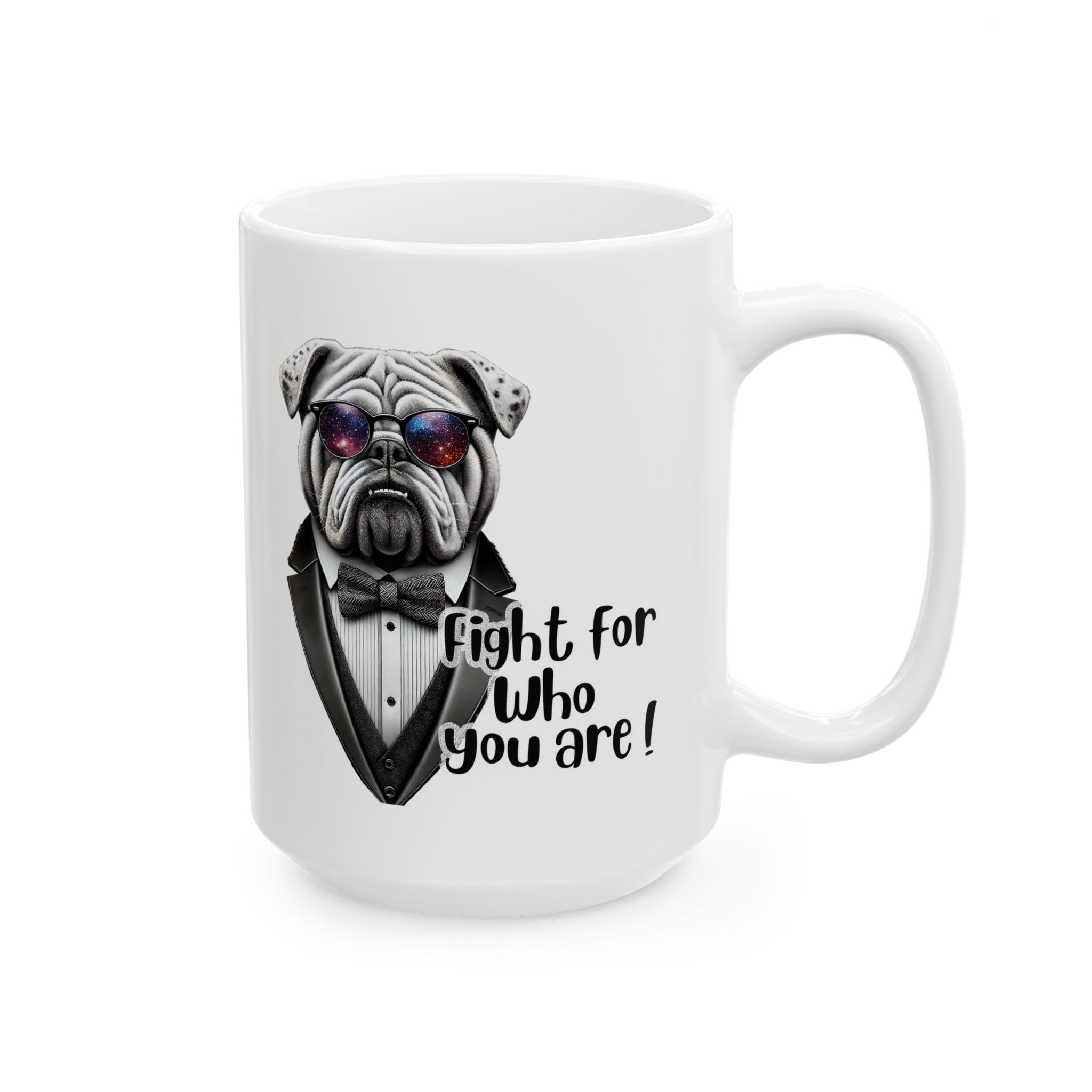 Coffee mug funny self confidence gift for her cute cup tea lover cool boho mug office accessory motivational design bulldog – Image 4