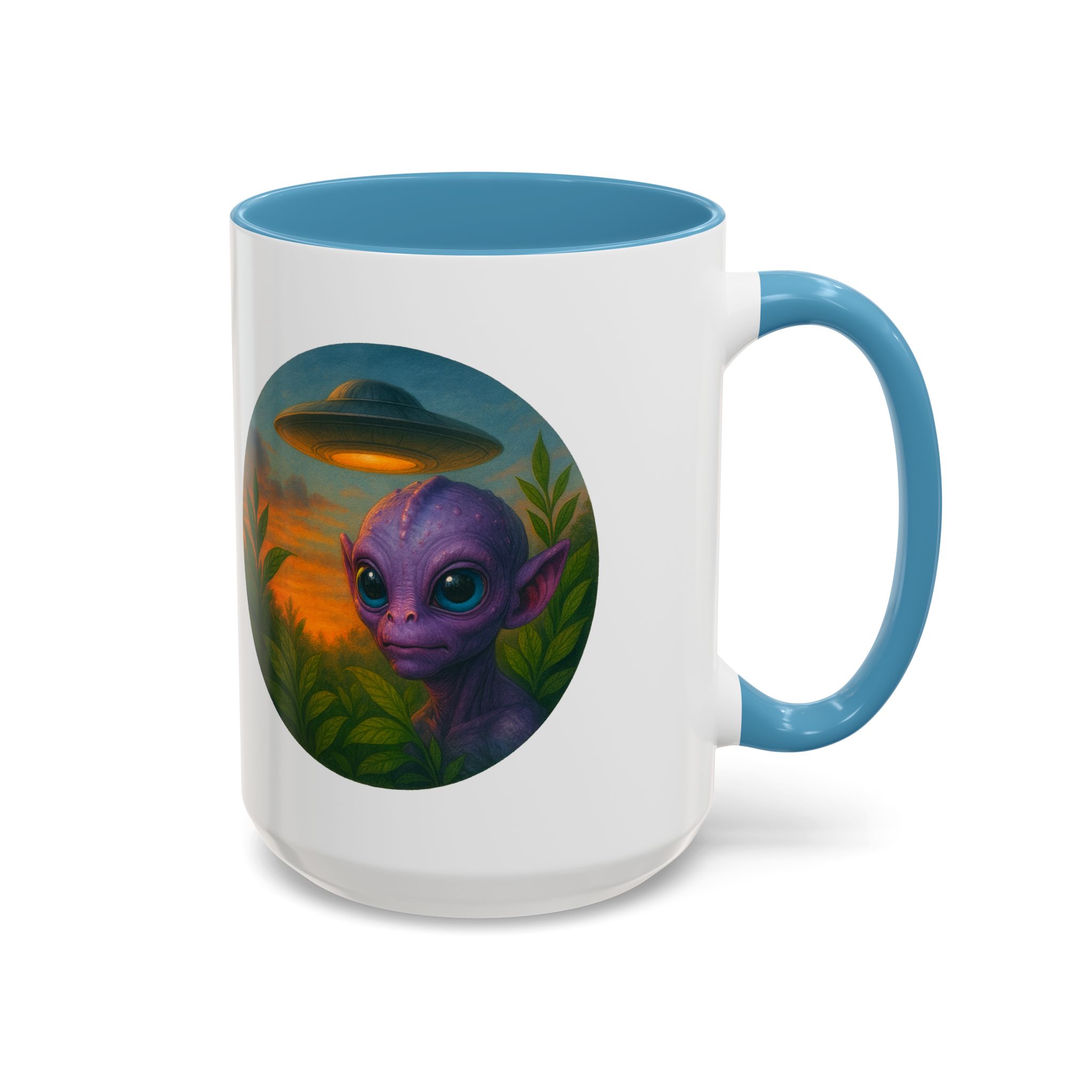 Alien mug and cup extraterrestrial whale fantasy funny vintage graphic oversized womens design - Image 41