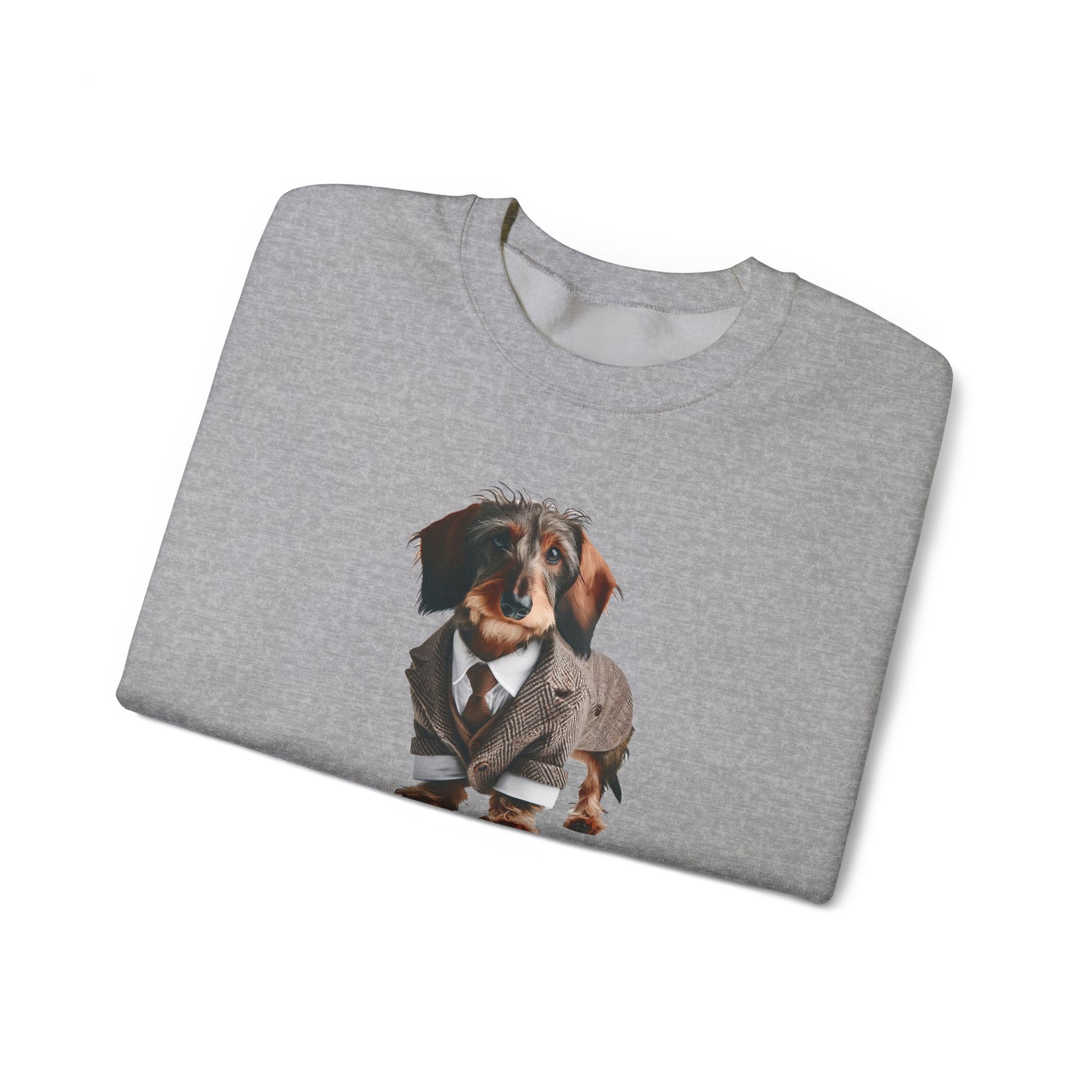 Dachshund sweatshirt – Wiener Dog sweatshirt – Stylish Dog sweater hipster print - Image 9