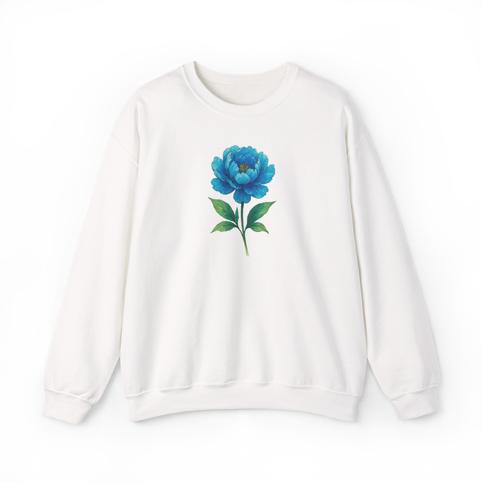 Flower sweatshirt – Boho Floral sweater – Wild Flower Sweatshirt nature print - Image 6