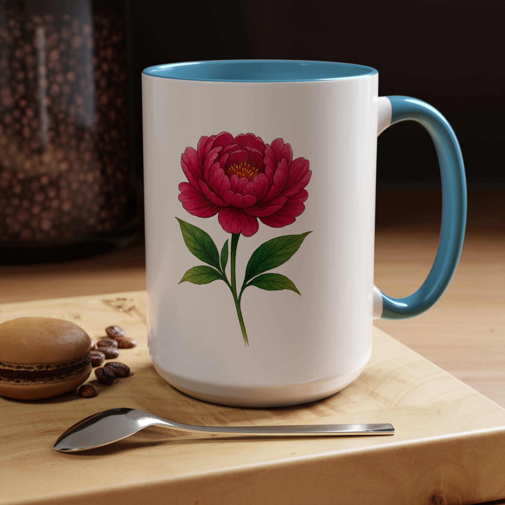 Wildflower Mug coffee lover gift for her flower tea cup unique boho mug nature accessory floral design - Image 39