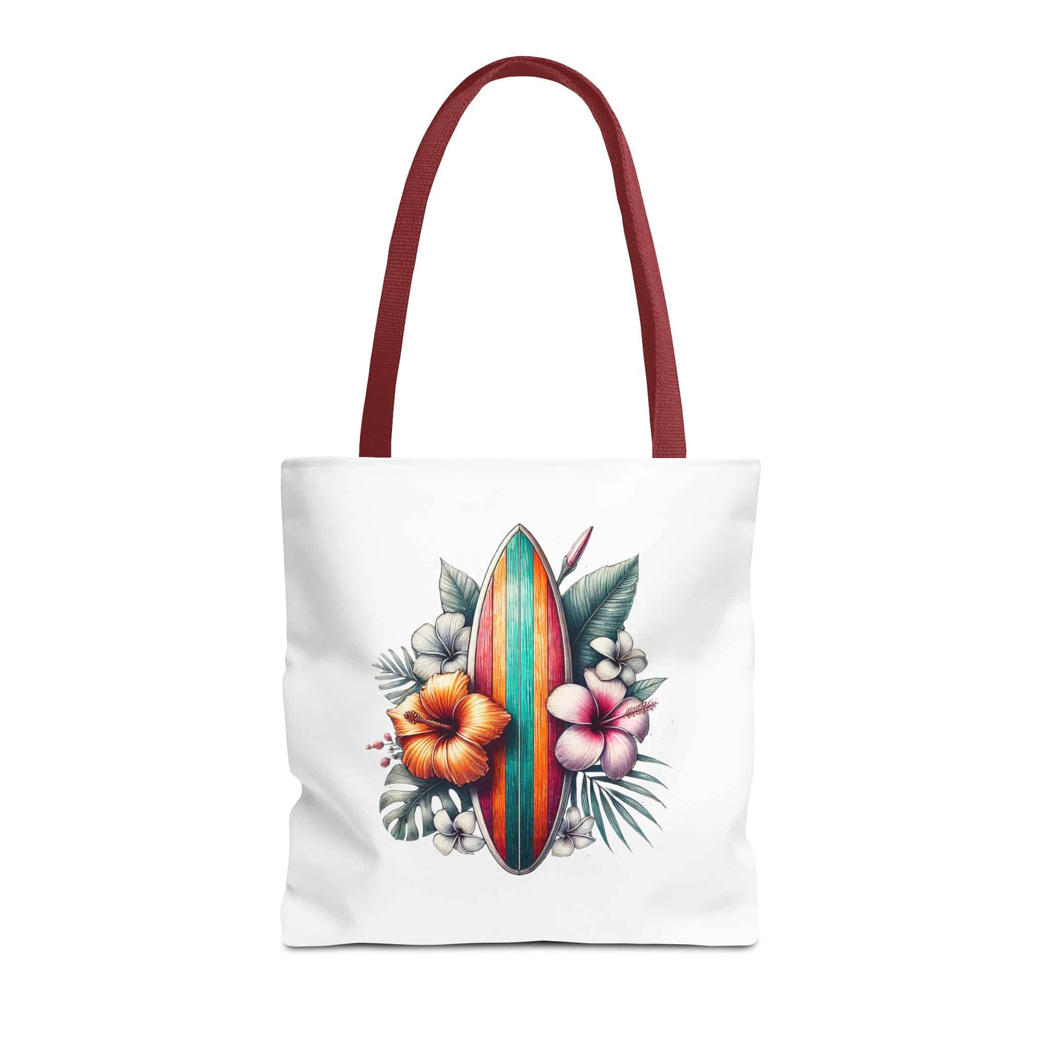 Surf handbag – Beach Tote bag – Hawaii purse surf print - Image 9