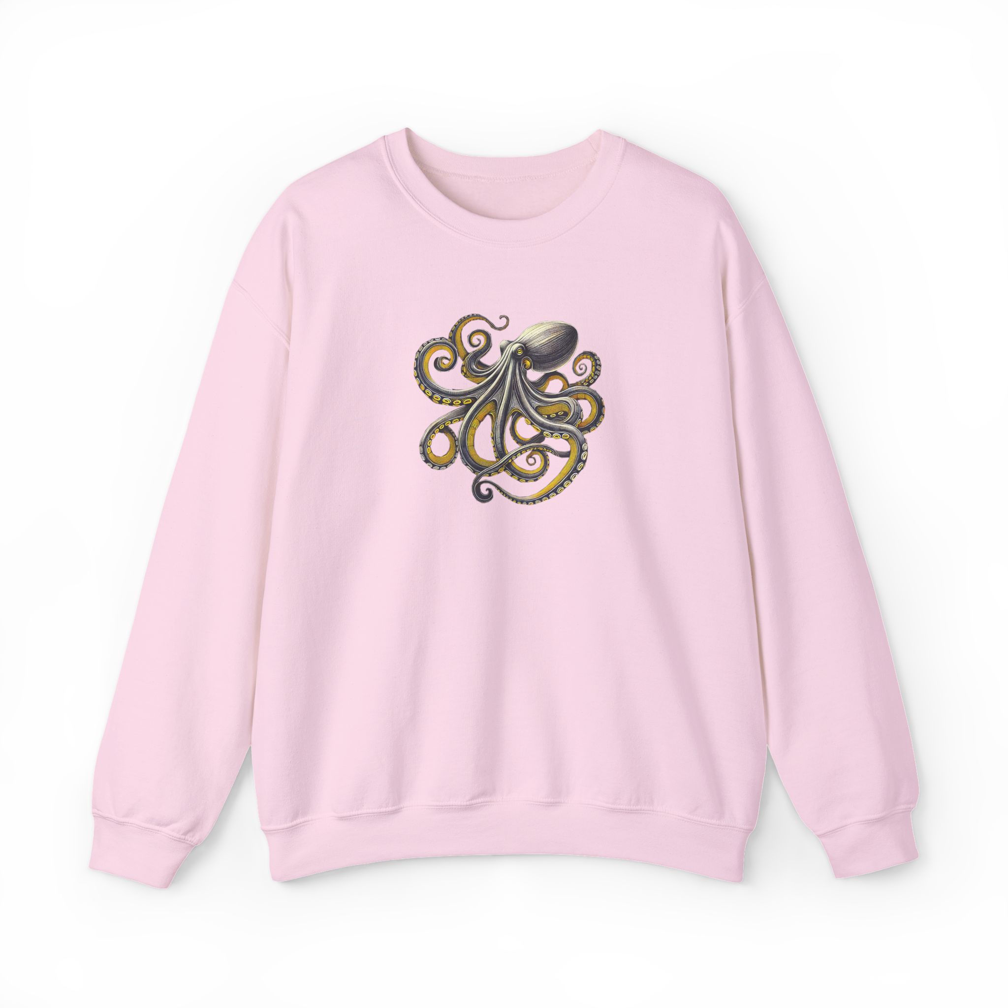 Octopus sweatshirt – Boho Octopus sweater – Japan Octopus Sweatshirt nature print - Image 28