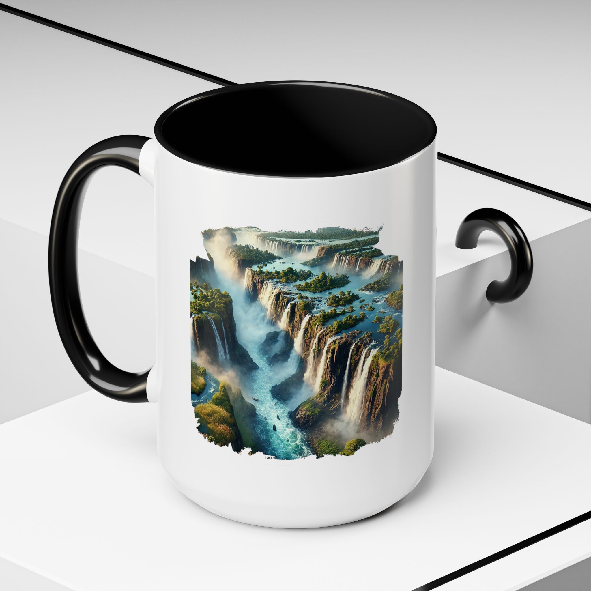 Tea mug Landscape Brazil office mug nature Iguazu & igacu print boho gift coffee accessory unique cup vintage - Image 20
