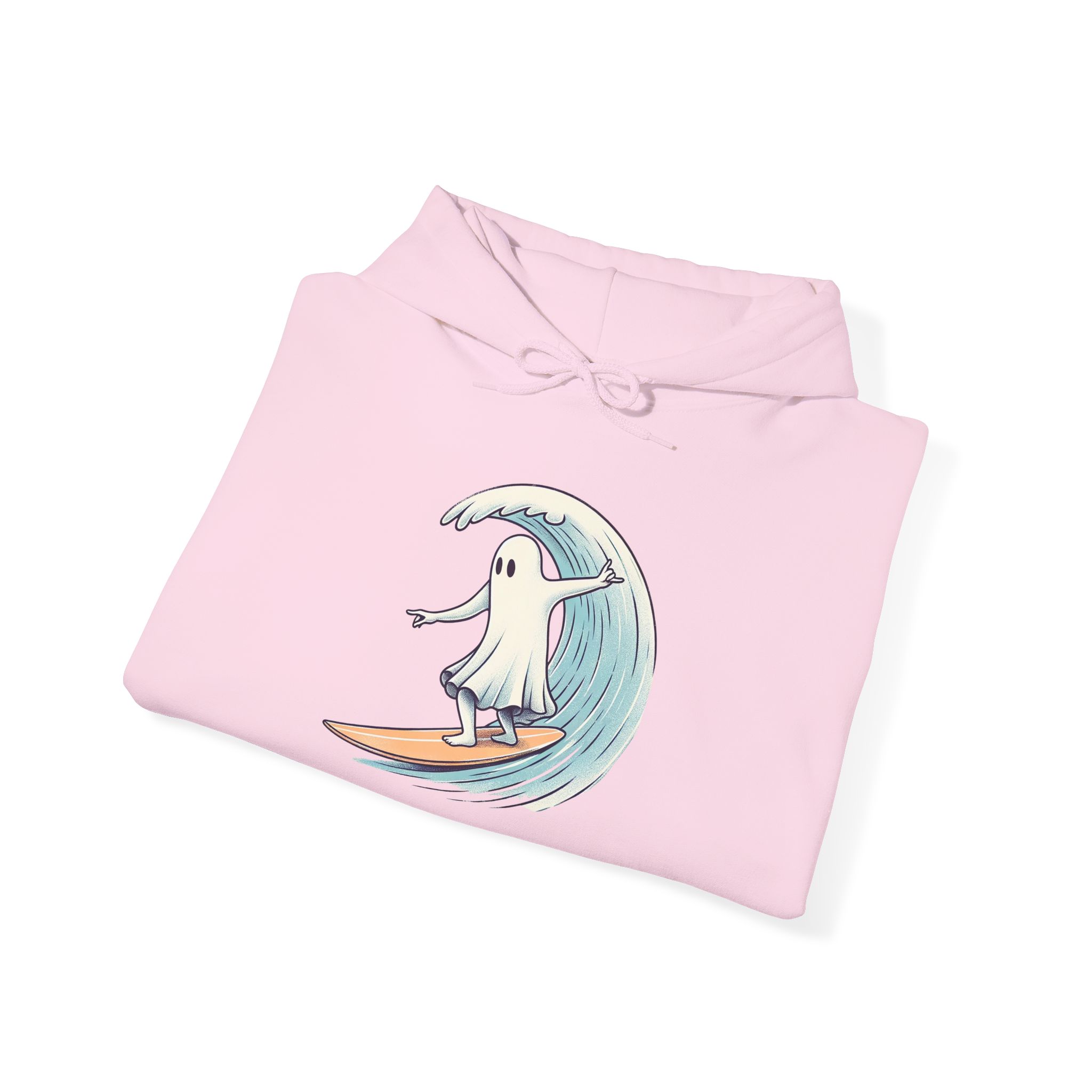 Surf Ghost Hoodie – Beach sweatshirt – Boho Ghost Hoodie surf print ghost - Image 29