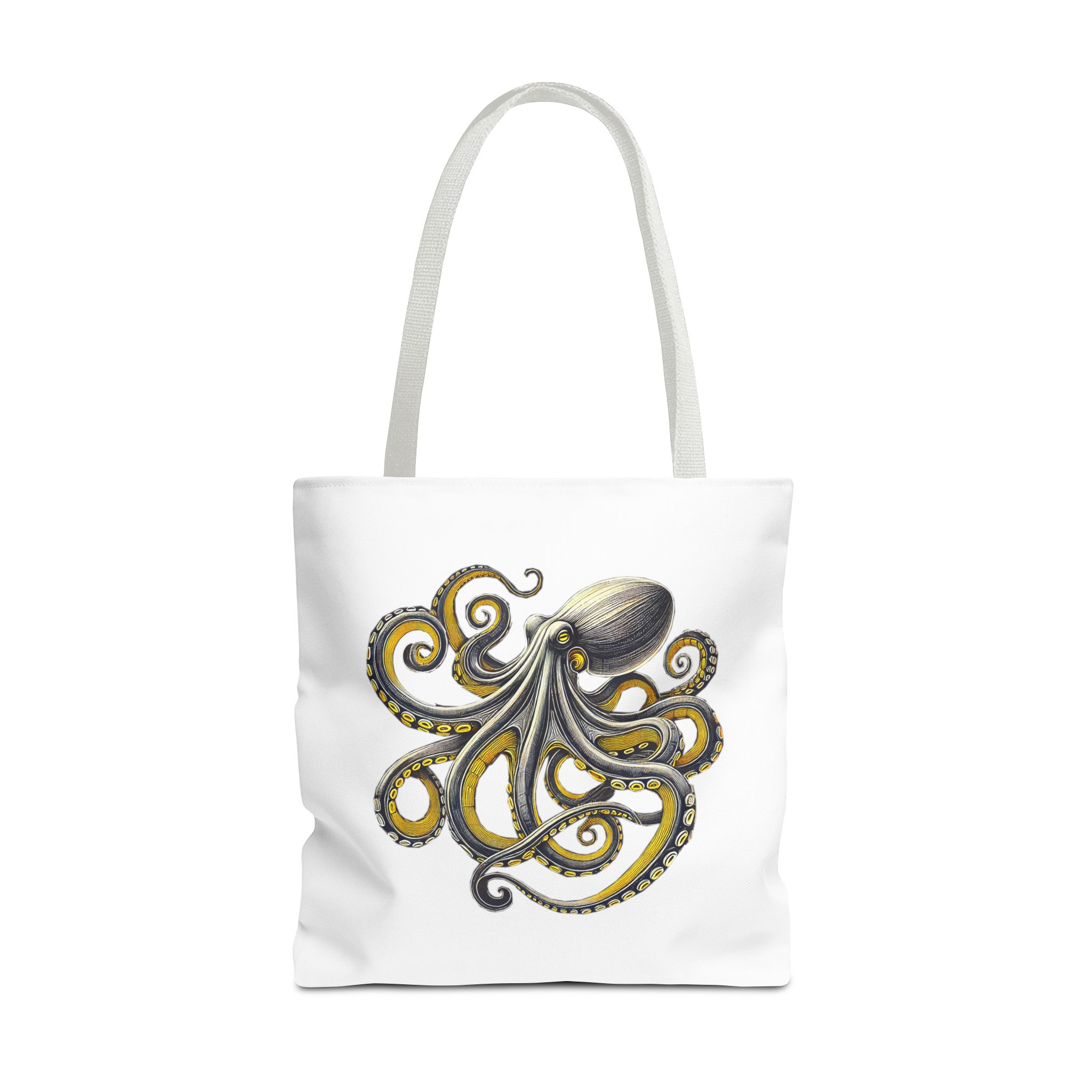 Octopus Tote bag – Boho Octopus purse – Retro handbag japanese print - Image 17