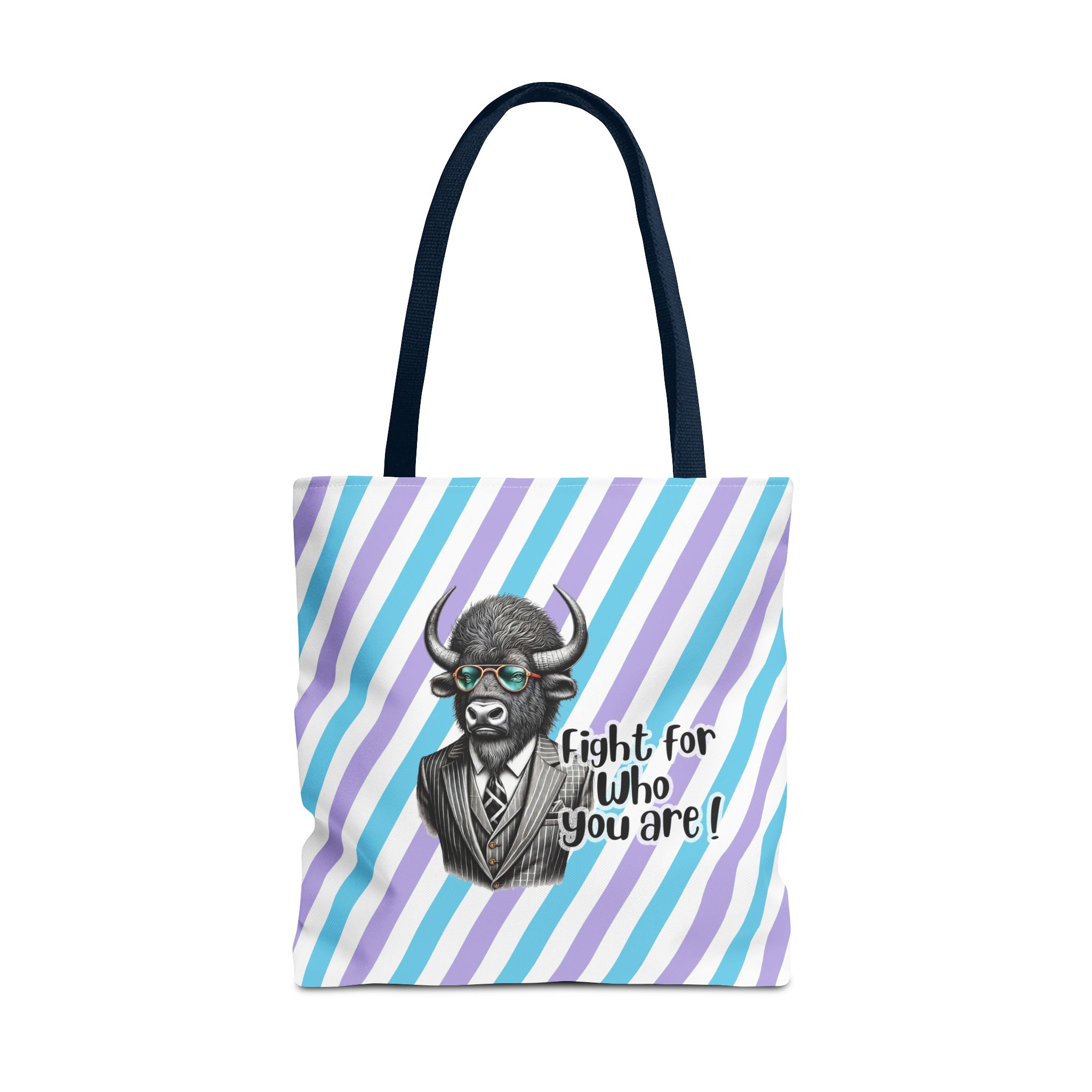 Canvas tote bag Vintage bag Motivational funny tote bag Bison design cute tote bag for self confidence shoulder bag – Image 29