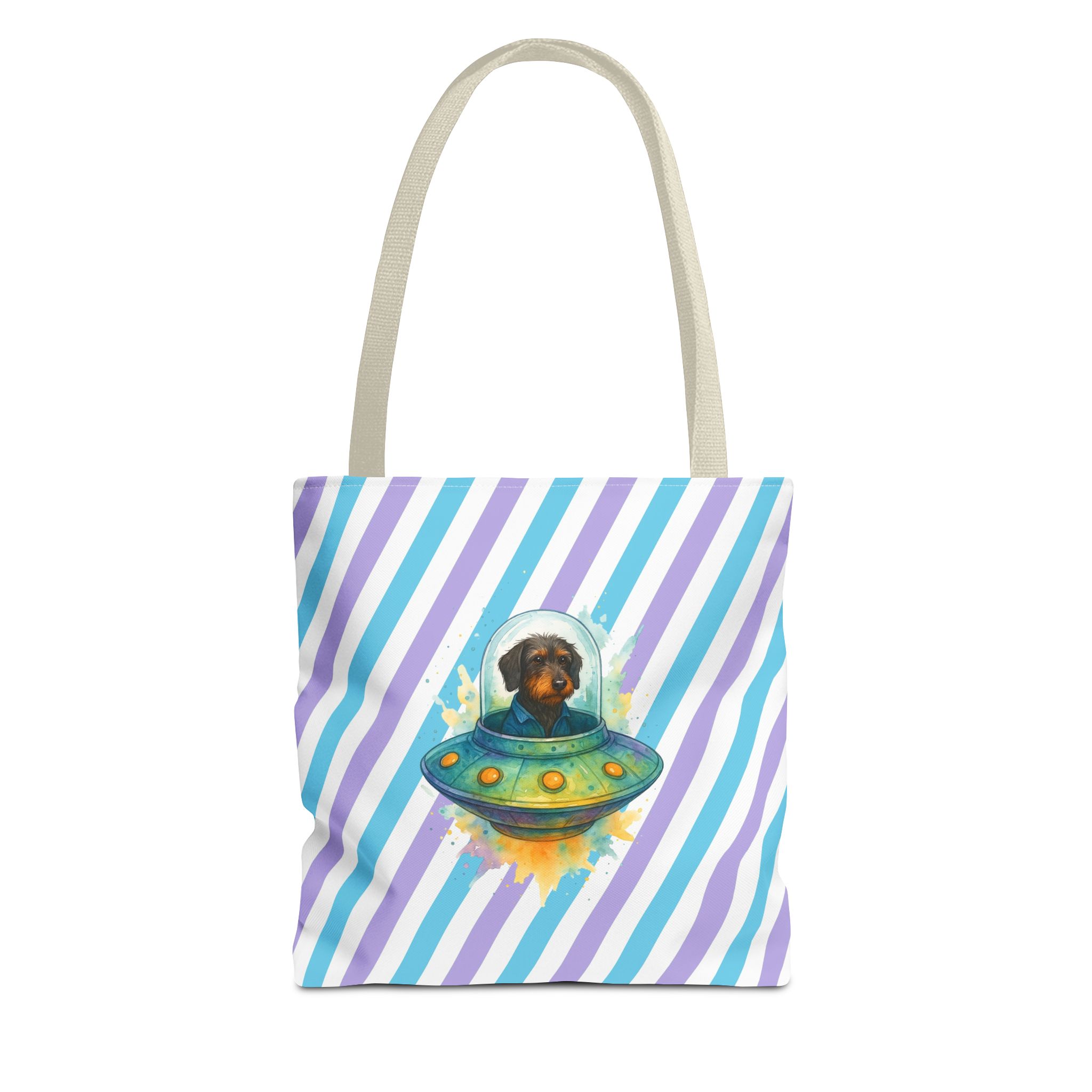 Dog Canvas Tote bag funny outerspace Bag astronaut pet lover cool gift clothing shoulder bag purse retro Handbag unique - Image 19