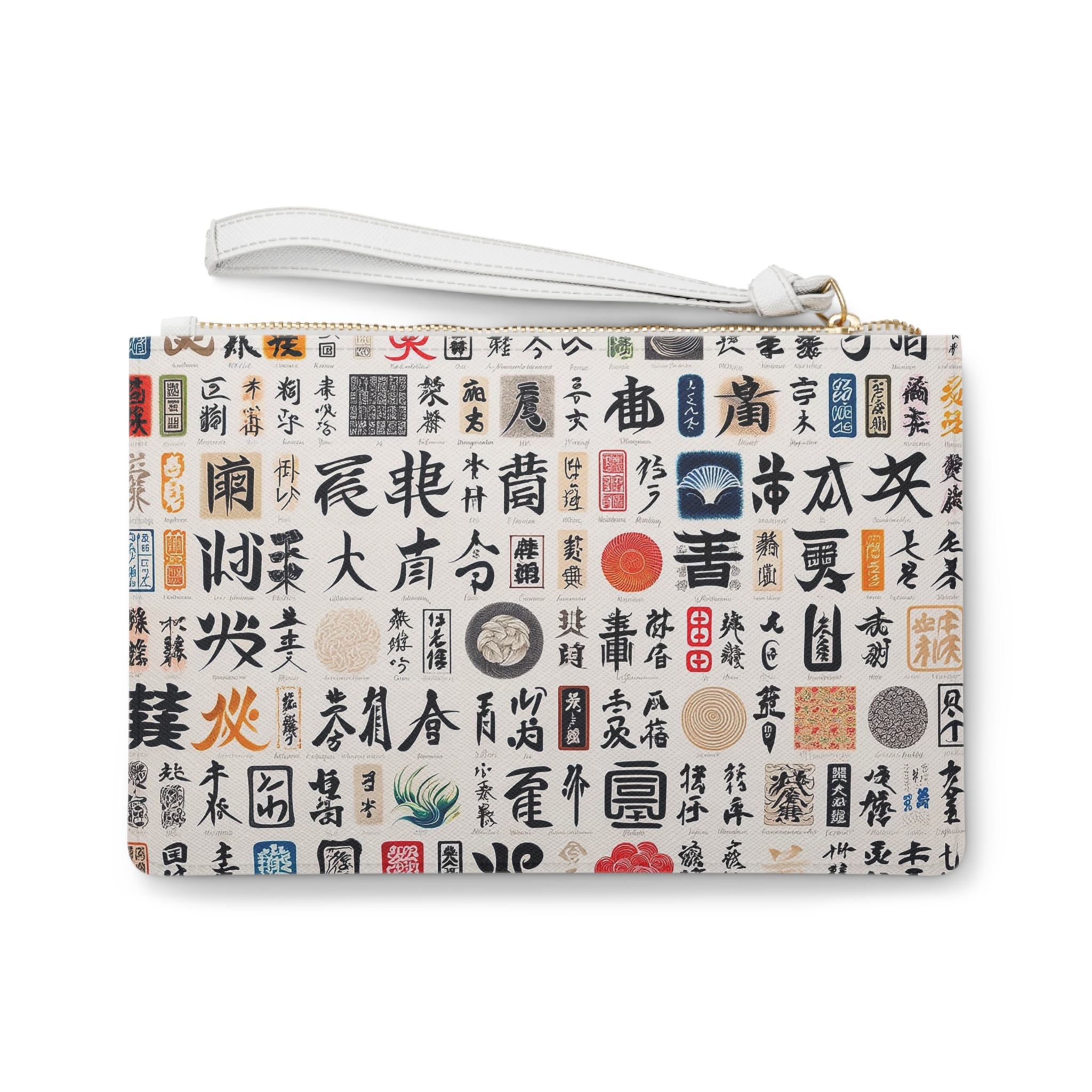 evening bag calligraphy vintage purse japanese design purse traditional purse ecofriendly cotton - Image 2