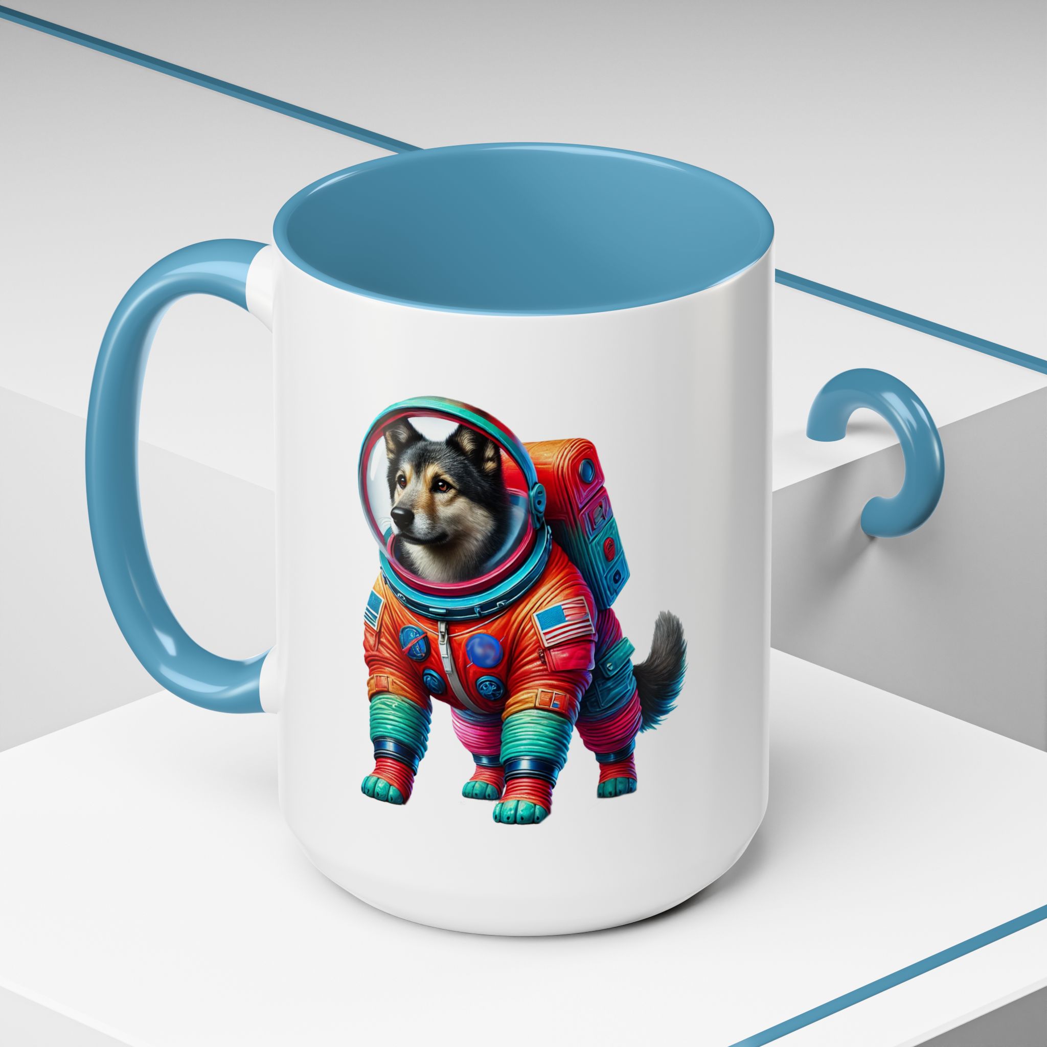 Office mug Dog Outerspace coffee cup Dachshund astronaut tea lover boho gift for her pet accessory puppy - Image 44