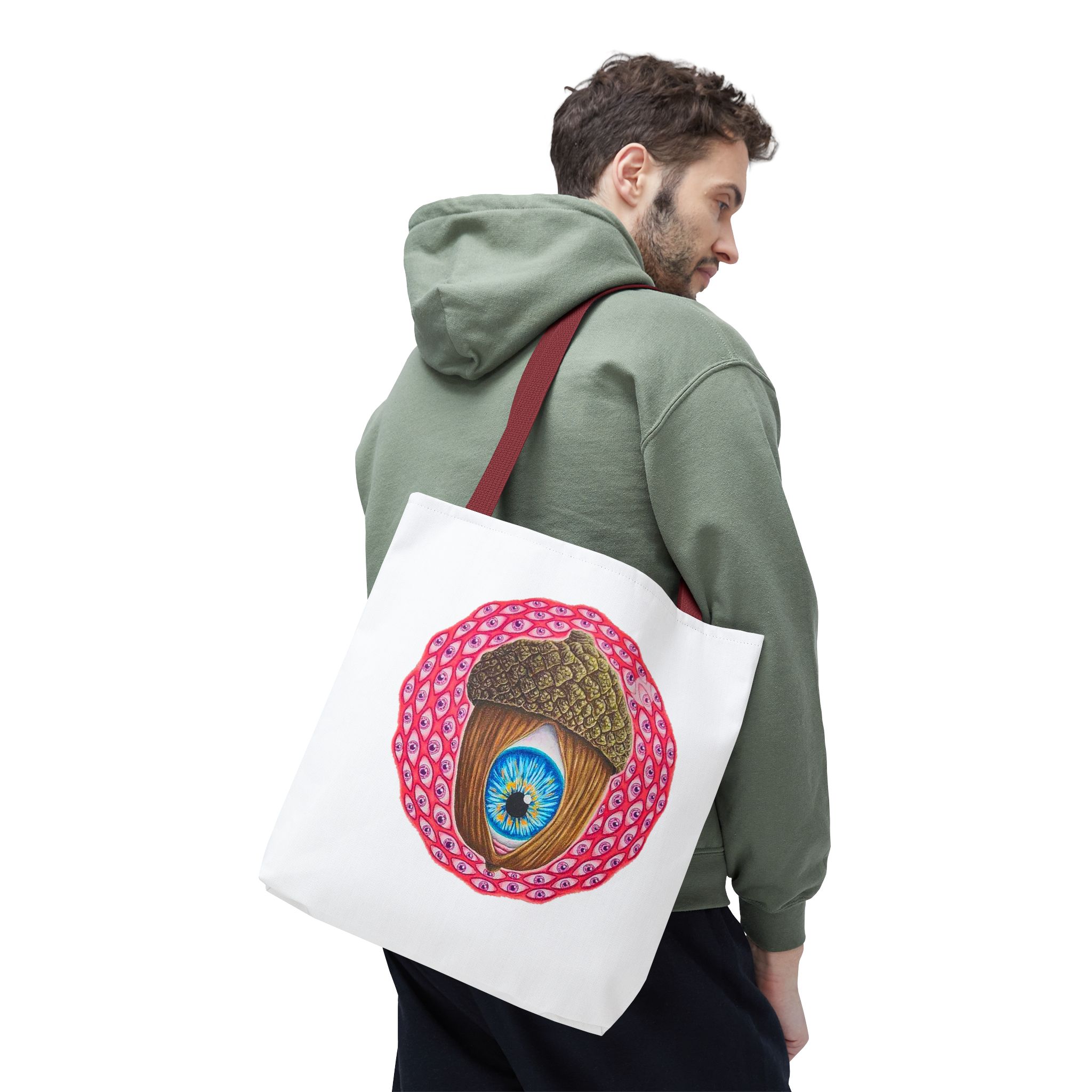 Tree Tote bag – Nature purse – Boho Tree tote bag nature print - Image 10