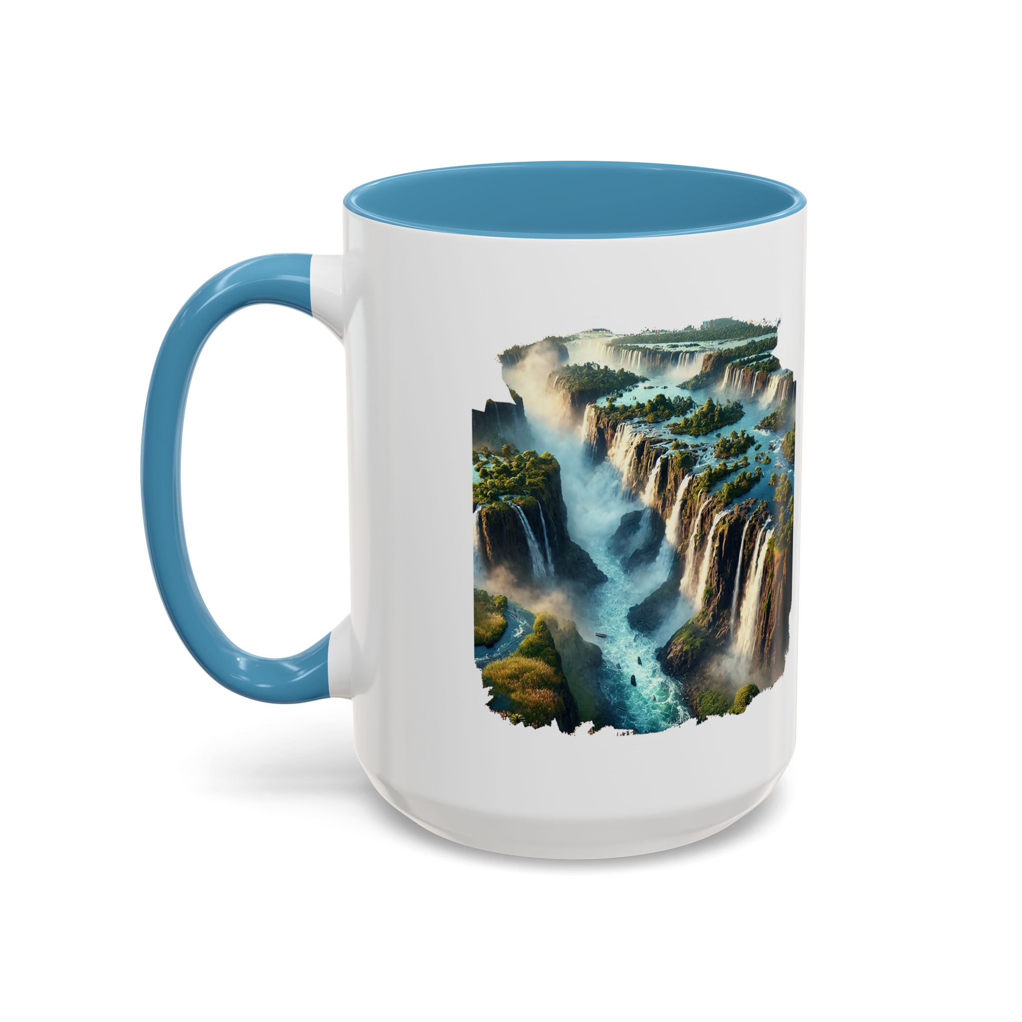 Tea mug Landscape Brazil office mug nature Iguazu & igacu print boho gift coffee accessory unique cup vintage - Image 38