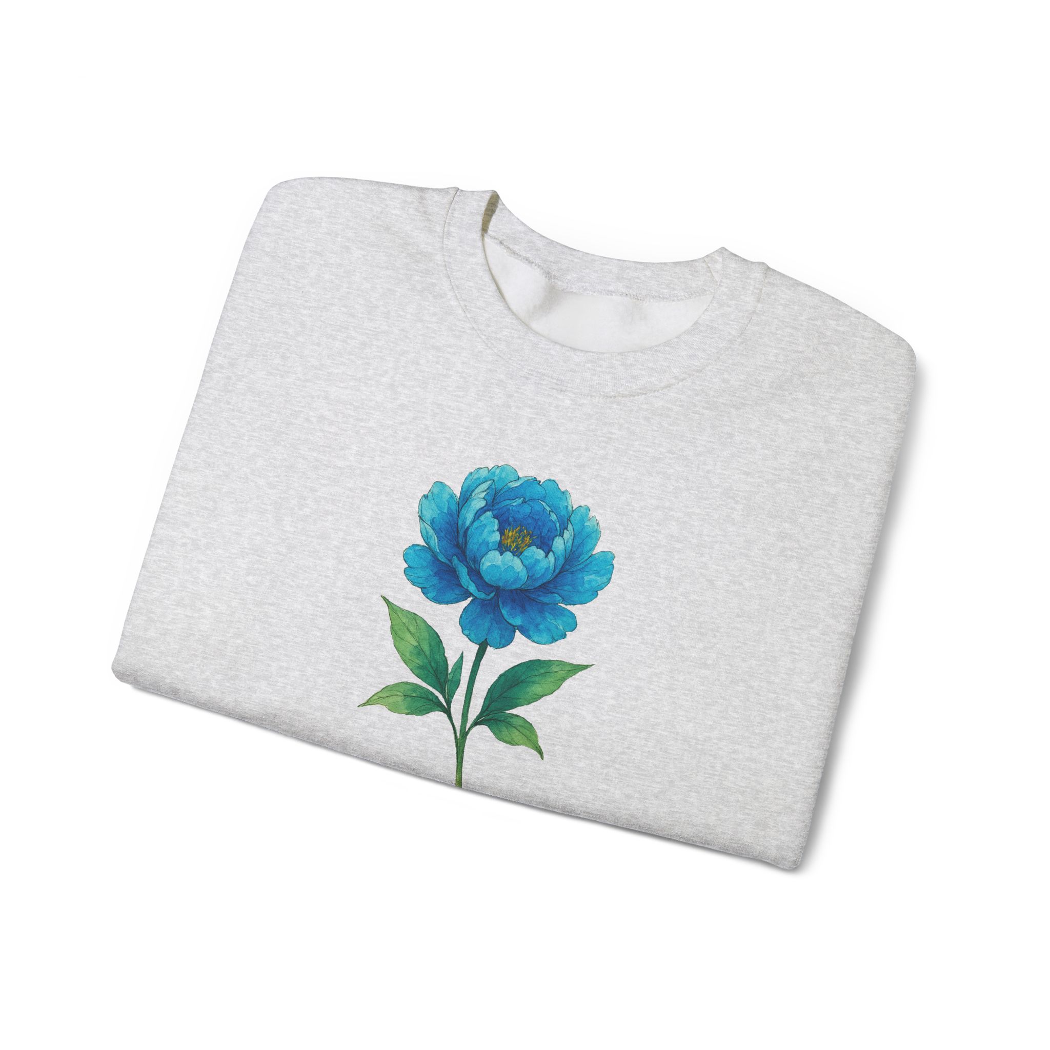 Flower sweatshirt – Boho Floral sweater – Wild Flower Sweatshirt nature print - Image 4