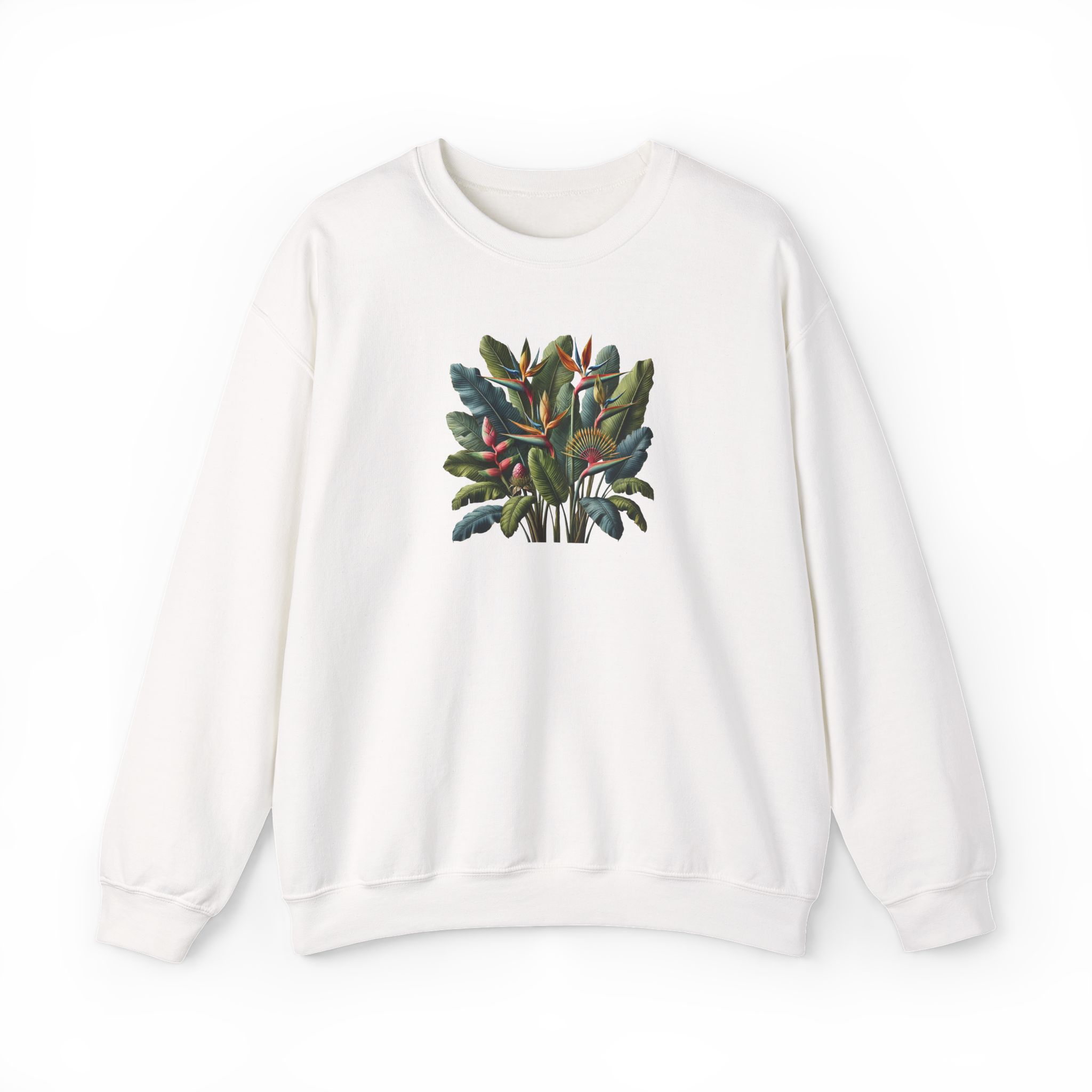 Flower sweatshirt – Wild Flower sweatshirt – Boho Floral sweater wildflower print - Image 4