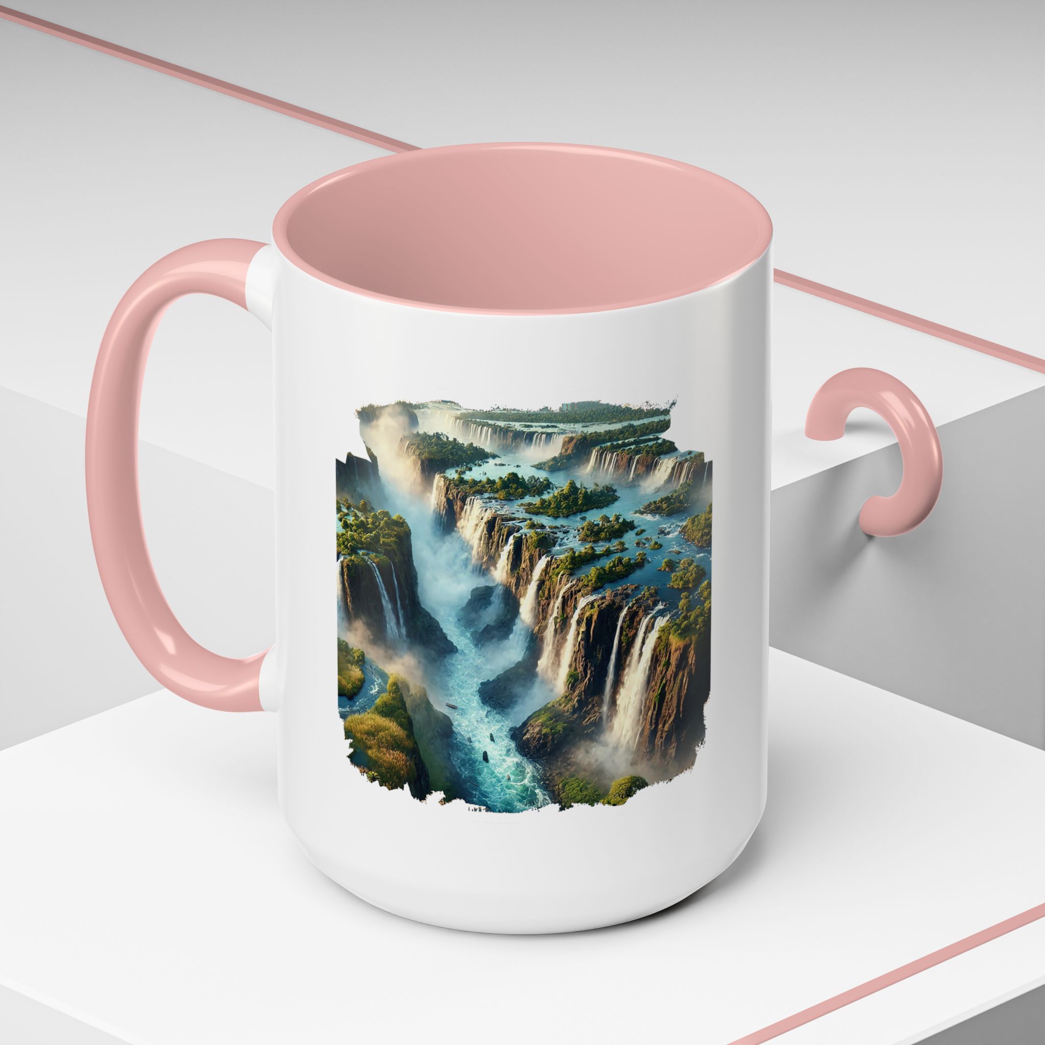 Tea mug Landscape Brazil office mug nature Iguazu & igacu print boho gift coffee accessory unique cup vintage - Image 28