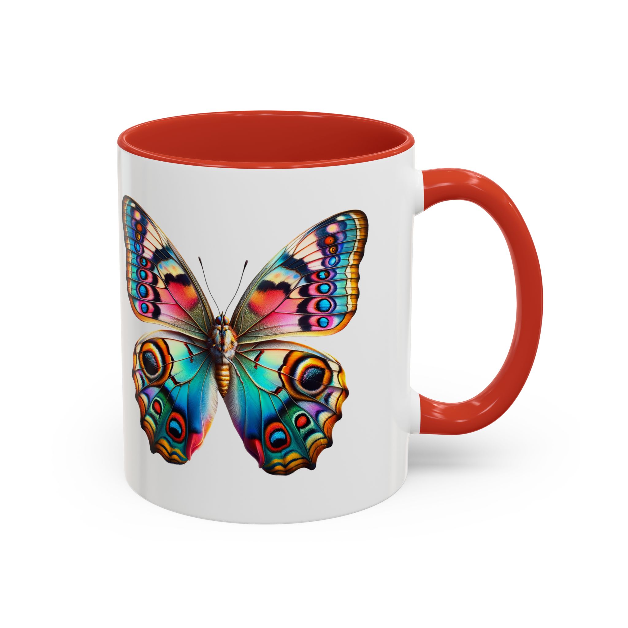 Coffee mug Butterfly unique cup boho gift for her office accessory cute mug nature design - Imagen 17
