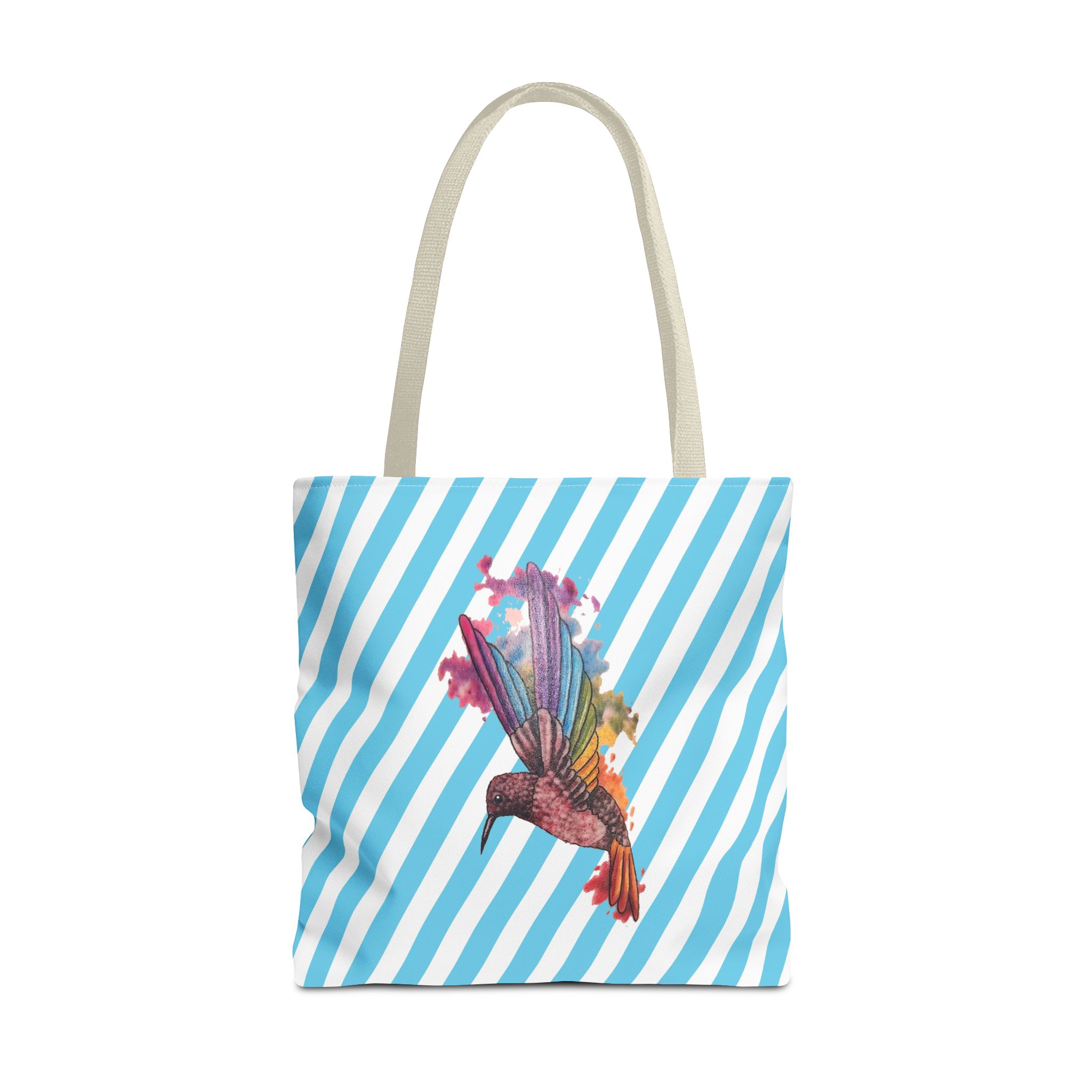 Canvas tote bag Surrealist shoulder bag hummingbird Unique Fantasy cute tote bag by Real Artist for Creative Souls - Image 23