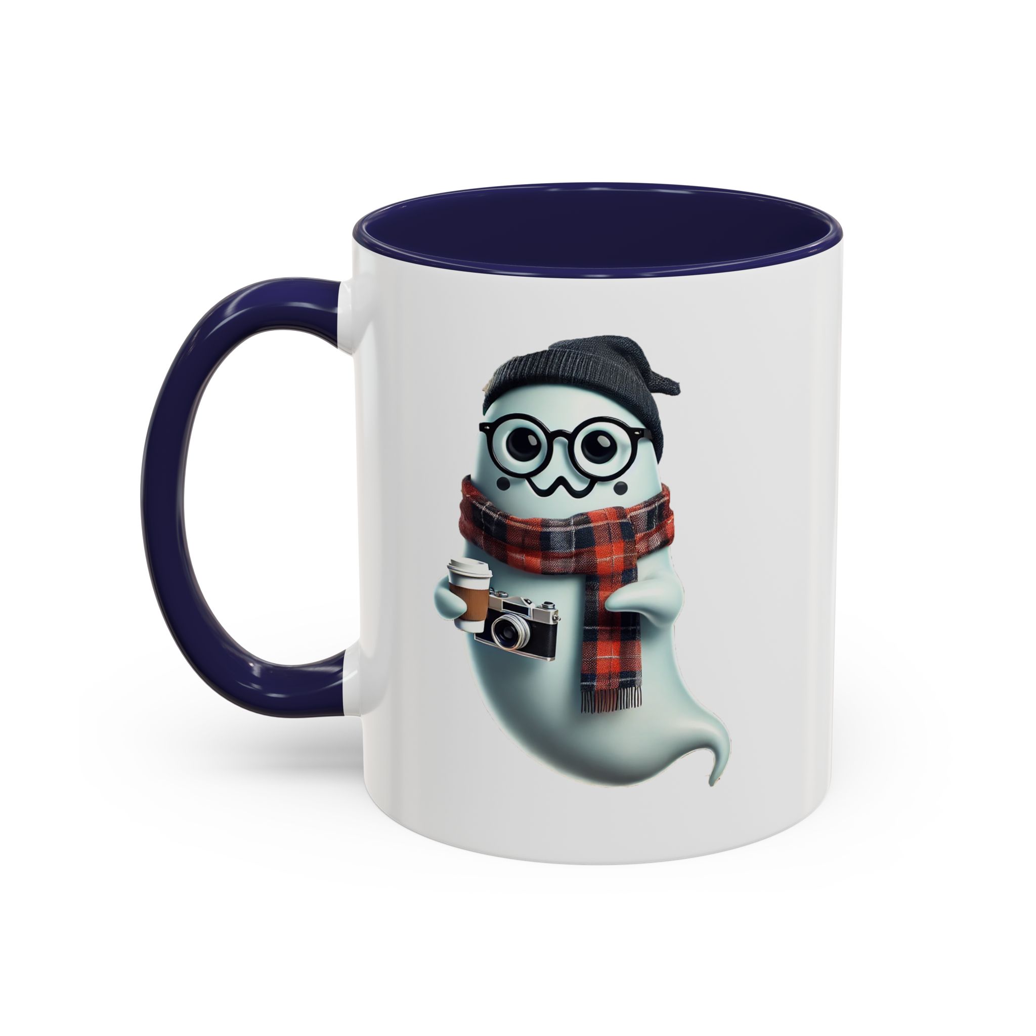 Funny mug boho Ghost coffee cup gift for him Ghost office Mug music lover accessory cool design - Image 6