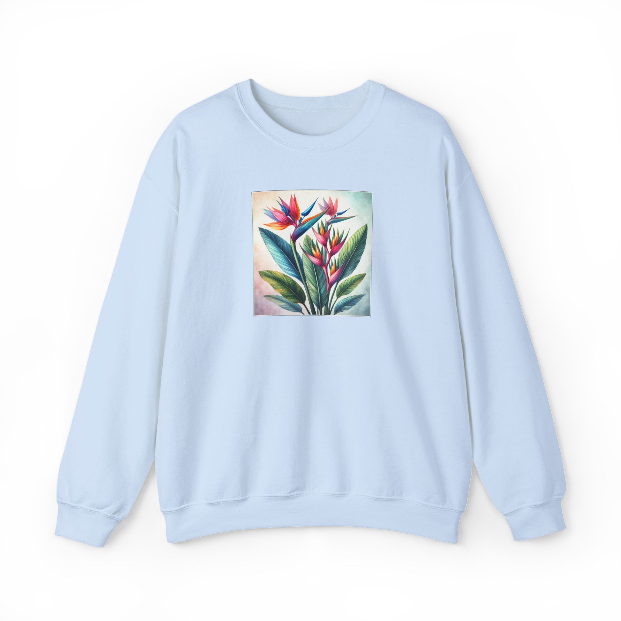 Flower sweatshirt – Tropical sweatshirt – Boho Flower sweater nature print - Image 20