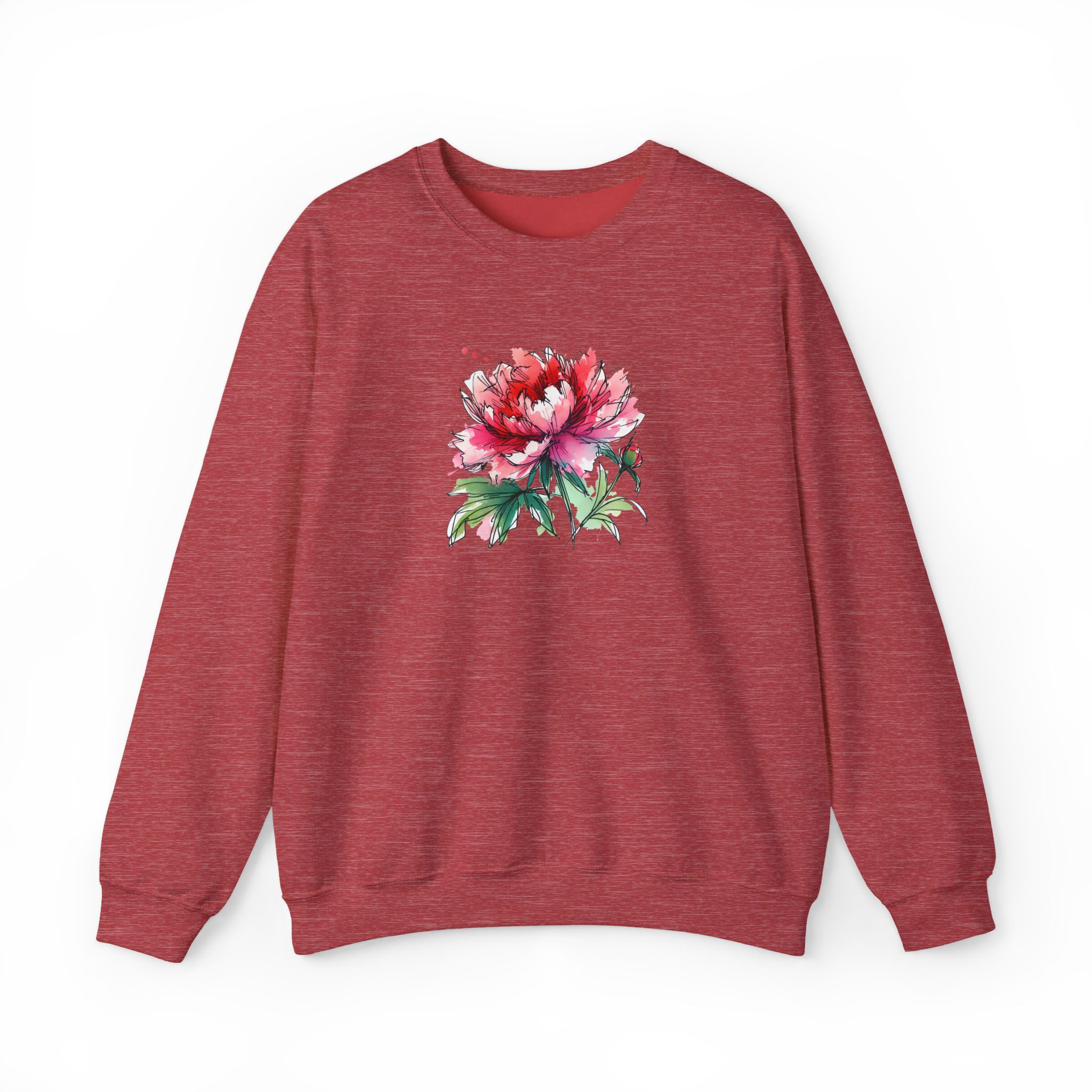Flower sweatshirt – Tropical sweatshirt – Boho Flower sweater nature print - Image 32