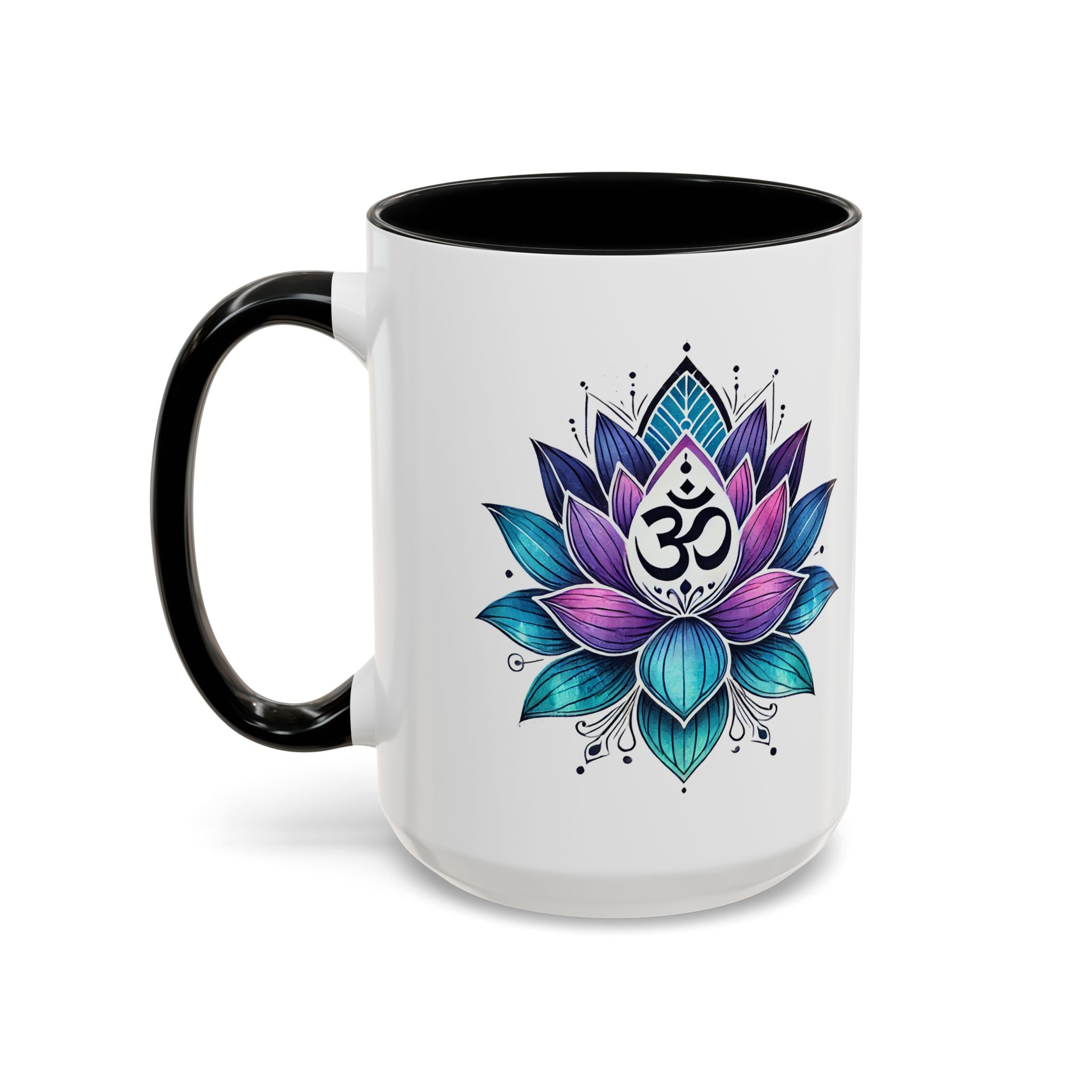 Boho office mug mindfulness mug lotus flower yoga gift coffee lover meditation accessory tea cup cute – Image 22