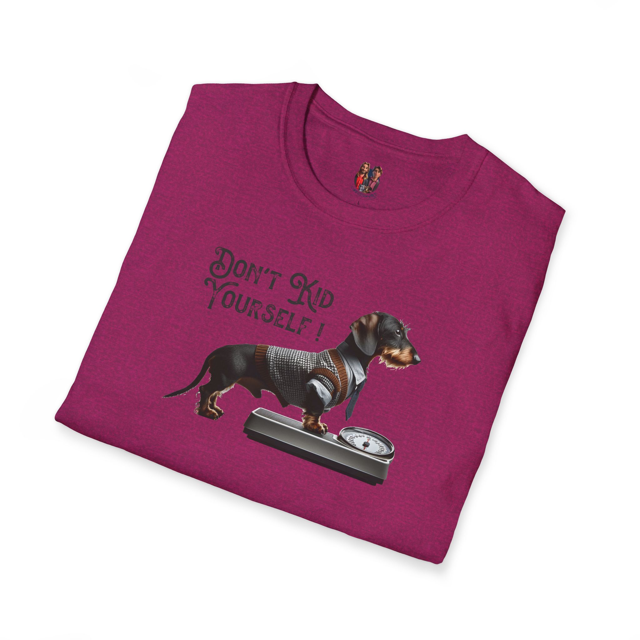 Dachshund Funny tshirt weight loss graphic tee diet clothing gift Dog shirt comfort colors puppy print unique outfit - Image 15