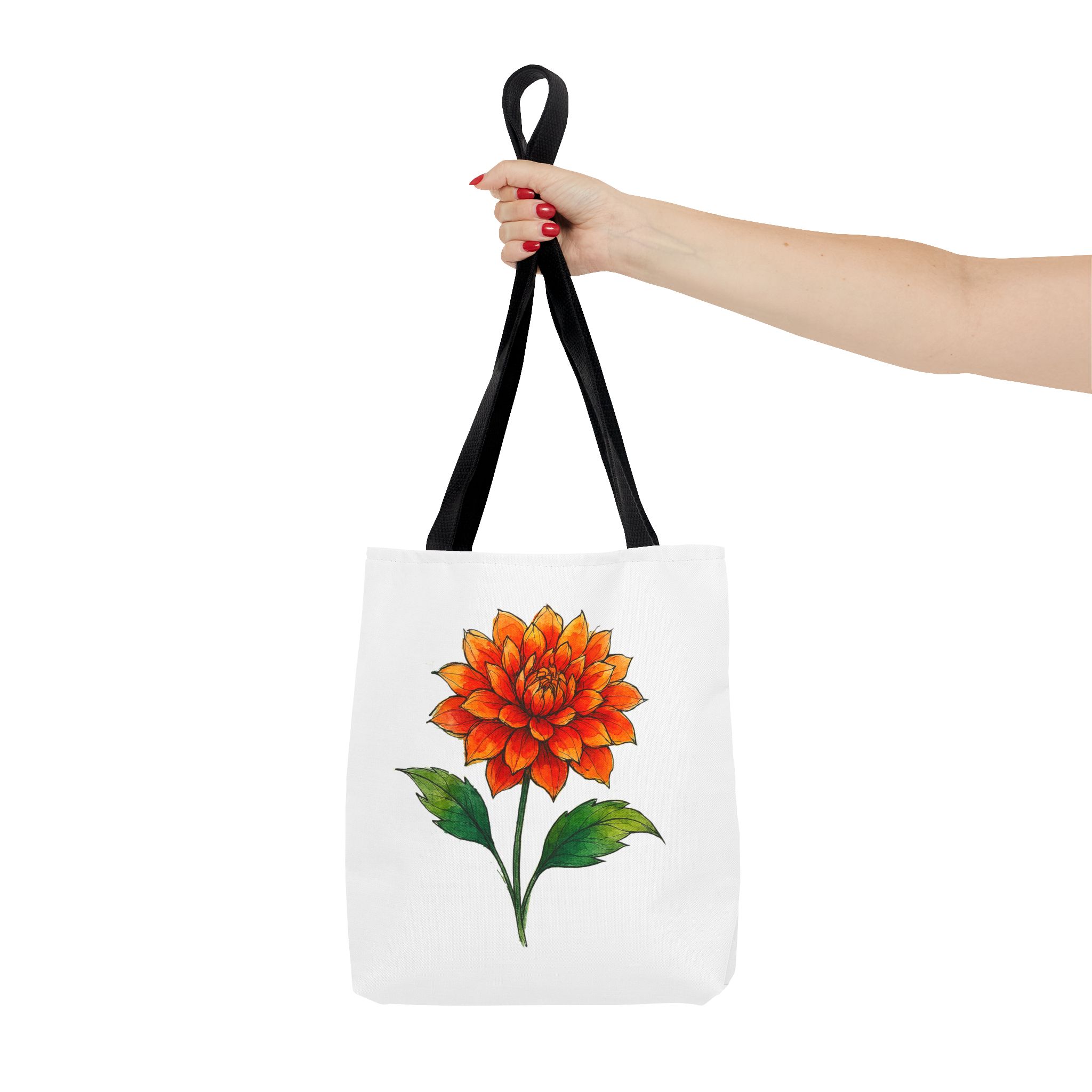 Wildflower canvas tote bag vintage cute tote bag nature shoulder bag Floral cute tote bag nature print shoulder bag flower lover – Image 2
