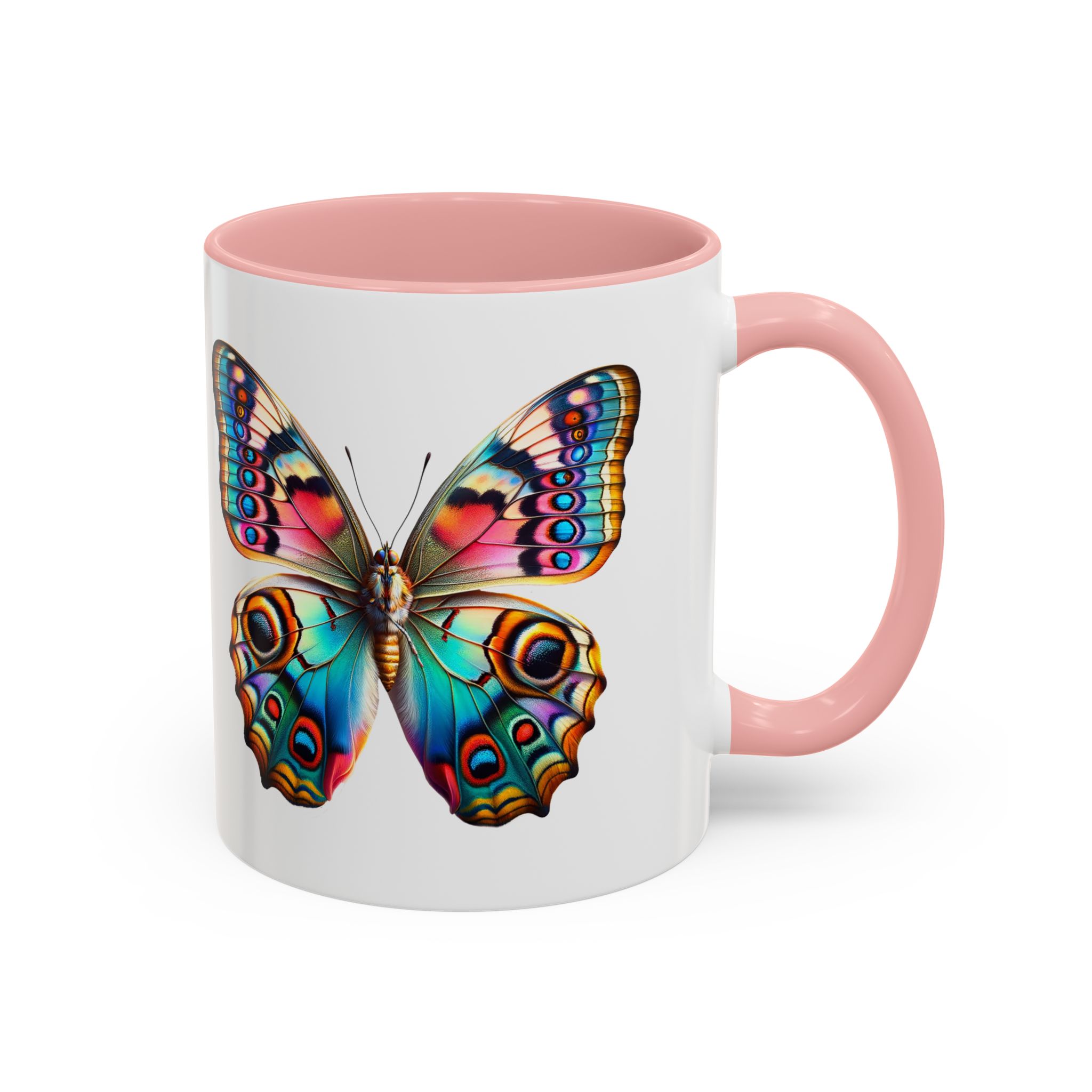 Coffee mug Butterfly unique cup boho gift for her office accessory cute mug nature design - Imagen 13