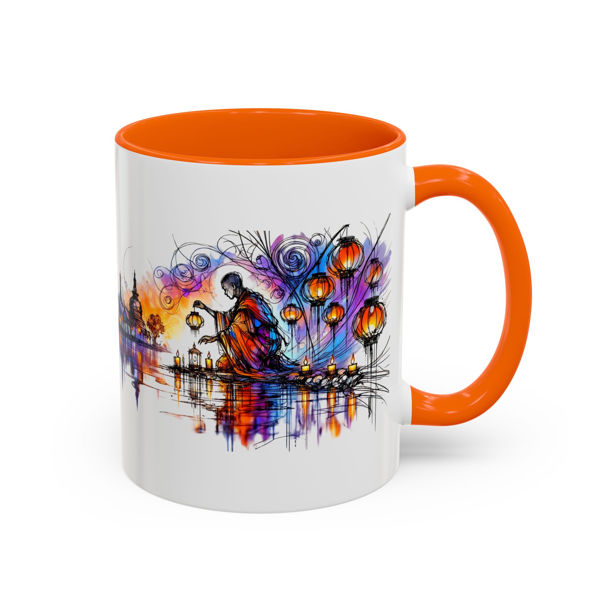 Office mug Buddha coffee Cup yoga tea Mug coffee meditation accessory mindfulnss cool gift for her – Image 41