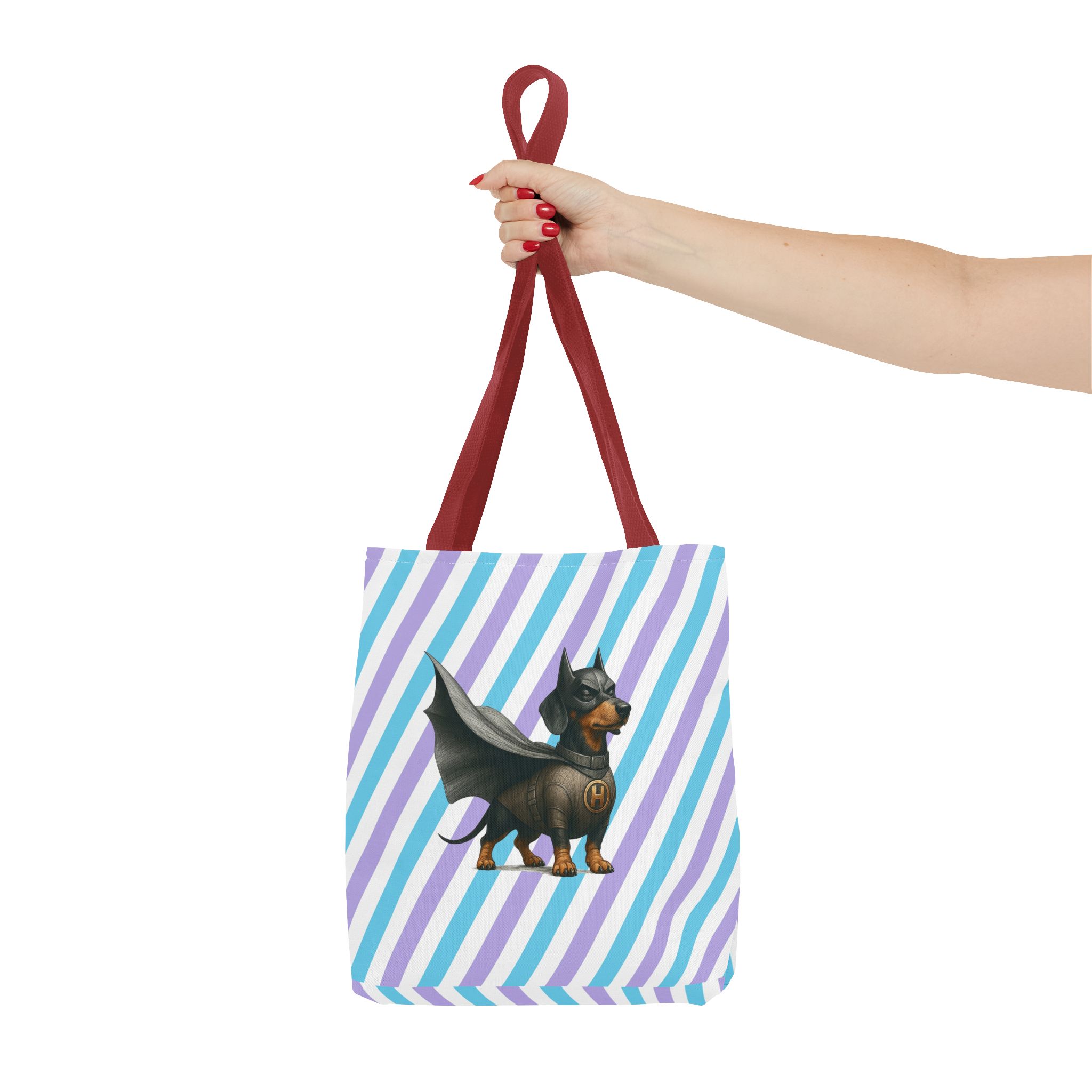 Superhero tote bag funny dog tote bag puppy vintage shoulder bag pet gift fantasy handbag dog purse - Image 8