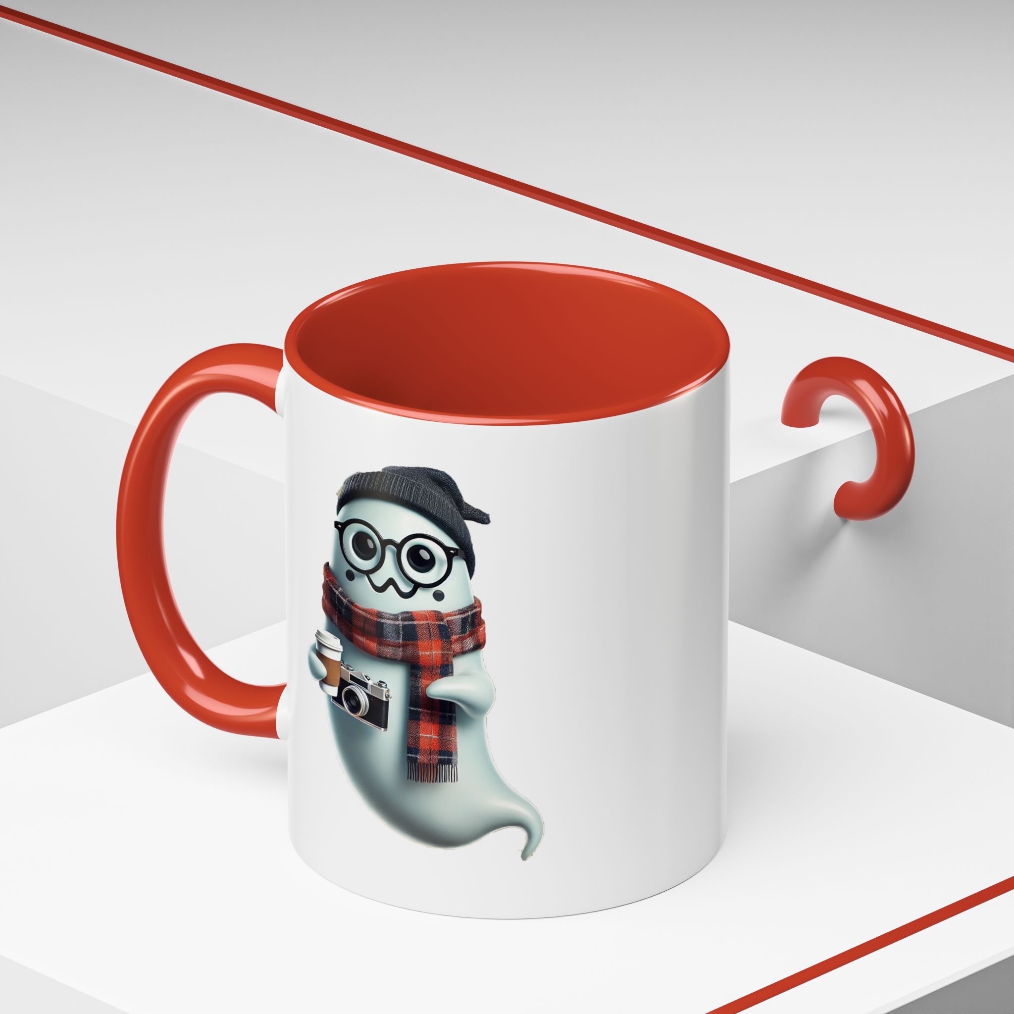 Funny mug boho Ghost coffee cup gift for him Ghost office Mug music lover accessory cool design - Image 16