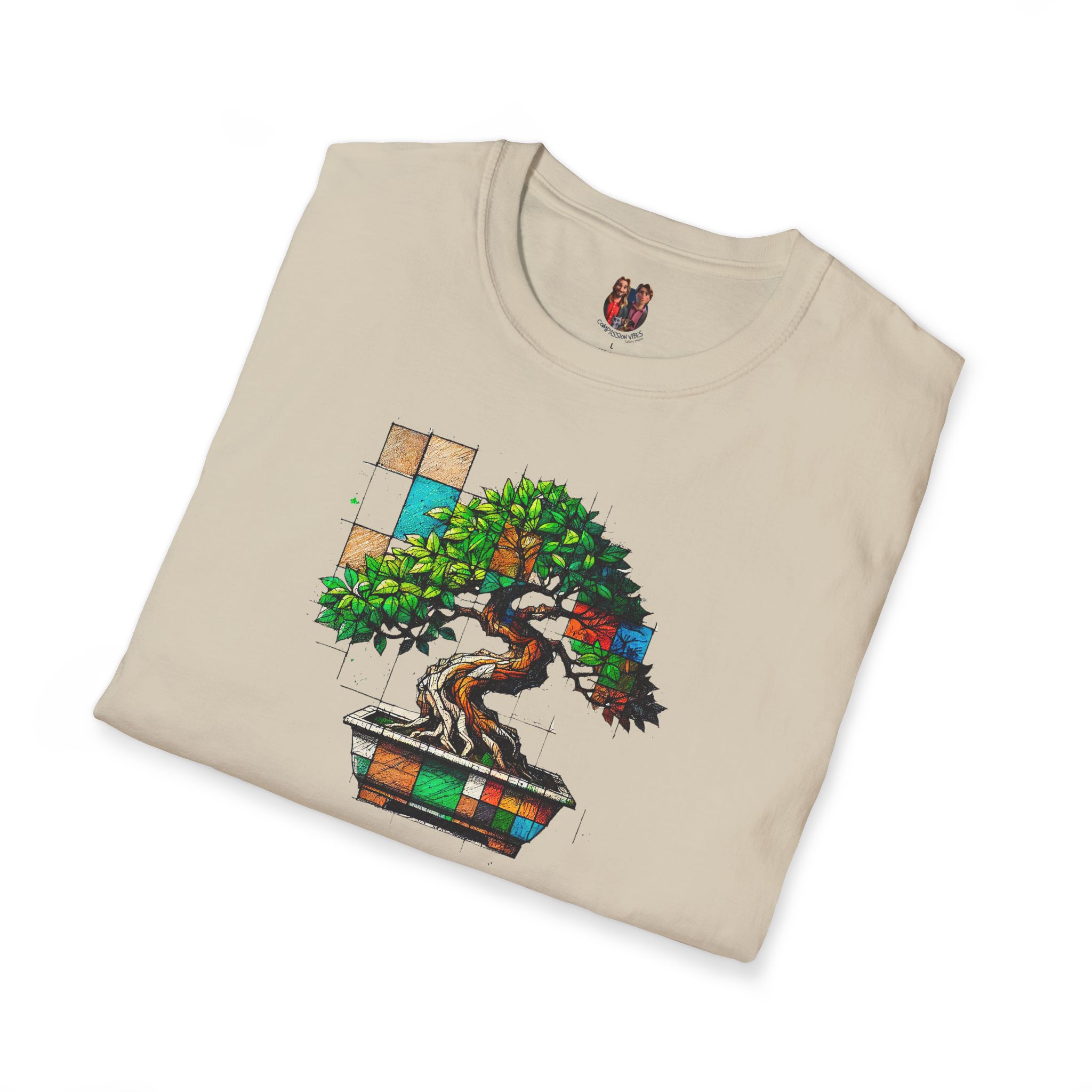 Bonsai Nature tshirt - Zen Tree Graphic - Stylish Botanical Nature Tee - Image 8