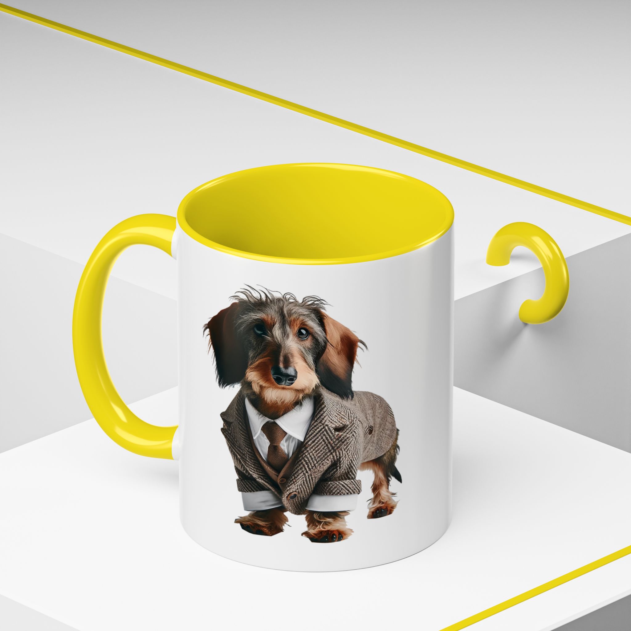 Office mug Dachshund coffee Cup Dog love gift for her unique mug boho tea cup puppy design pet accessory - Image 52