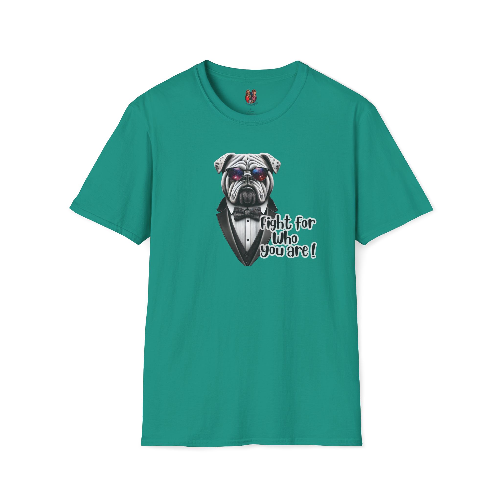 Vintage Tshirt Motivational Graphic tee Bull dog design funny clothing for self confidence boost - Image 18