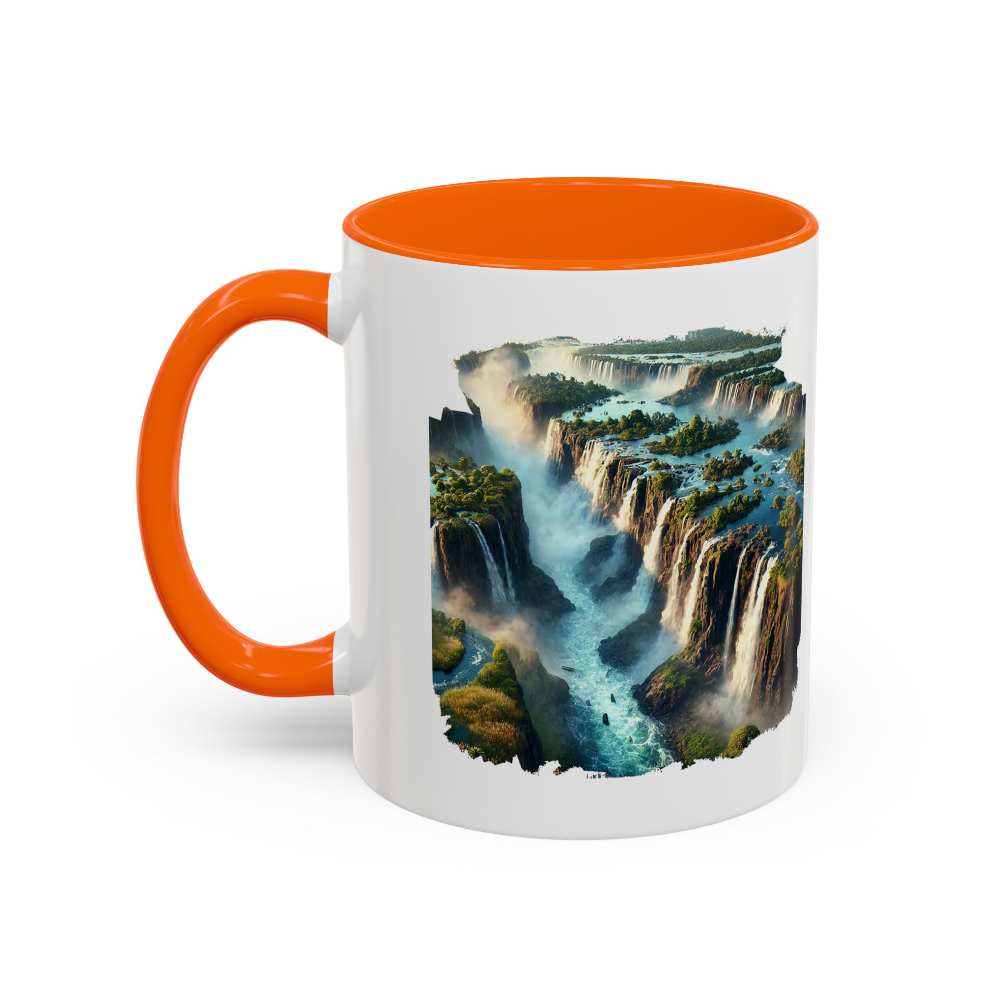 Tea mug Landscape Brazil office mug nature Iguazu & igacu print boho gift coffee accessory unique cup vintage - Image 42
