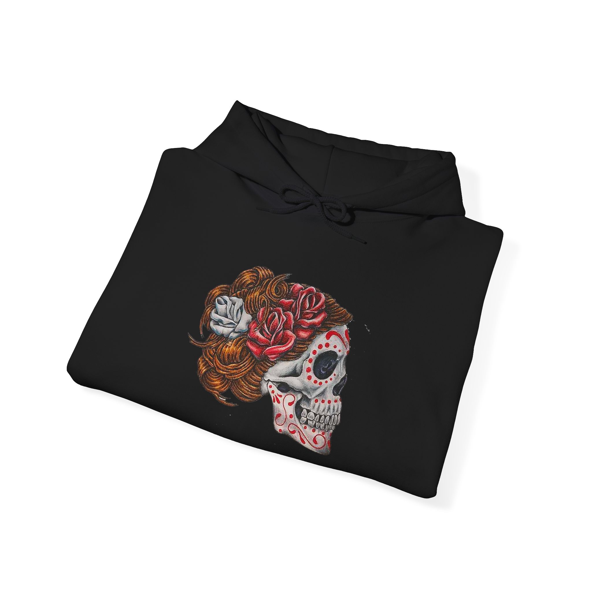 Dia De Los Muertos Hoodie – mexican Hoodie – Skull Hoodie print dia de los muertos - Image 7