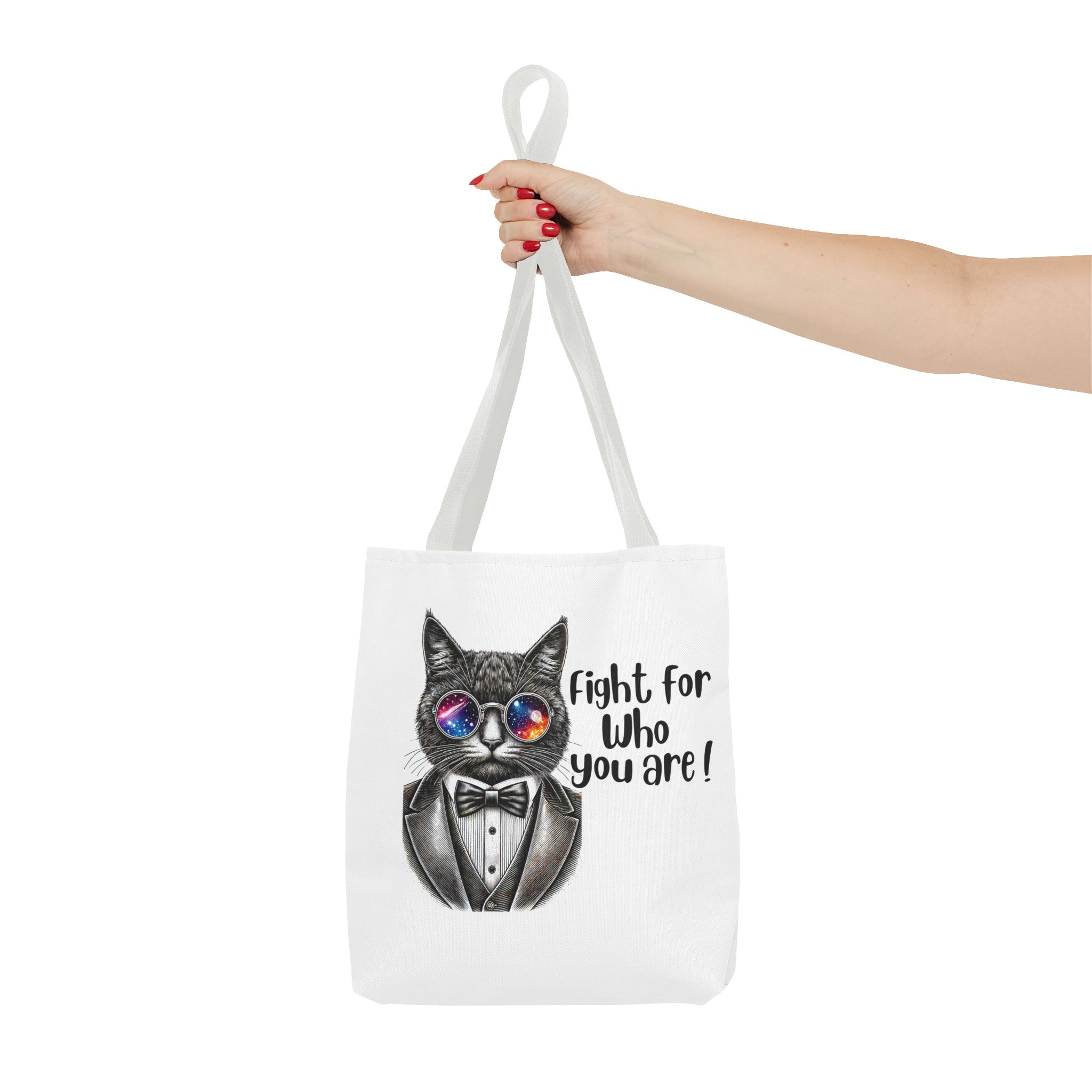 Motivation Tote bag – Cat tote bag – Boho Cat purse motivation print - Image 14