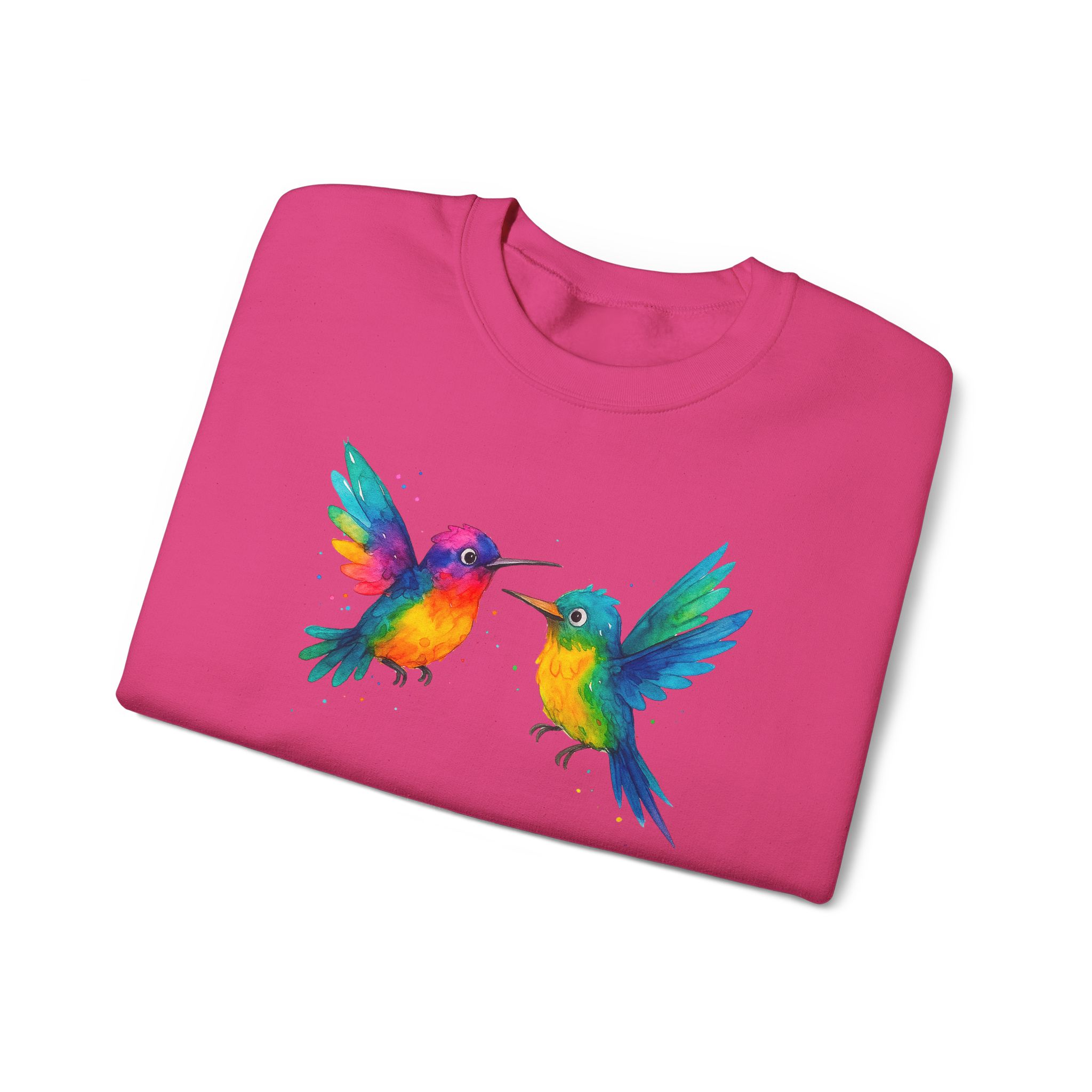 Colibri sweatshirt – Cute Bird sweatshirt – humming Bird sweater nature print - Image 29