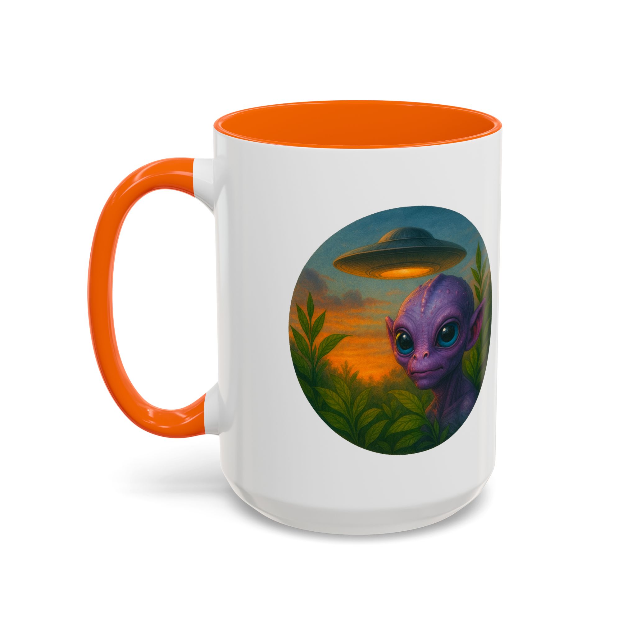 Alien mug and cup extraterrestrial whale fantasy funny vintage graphic oversized womens design - Image 54