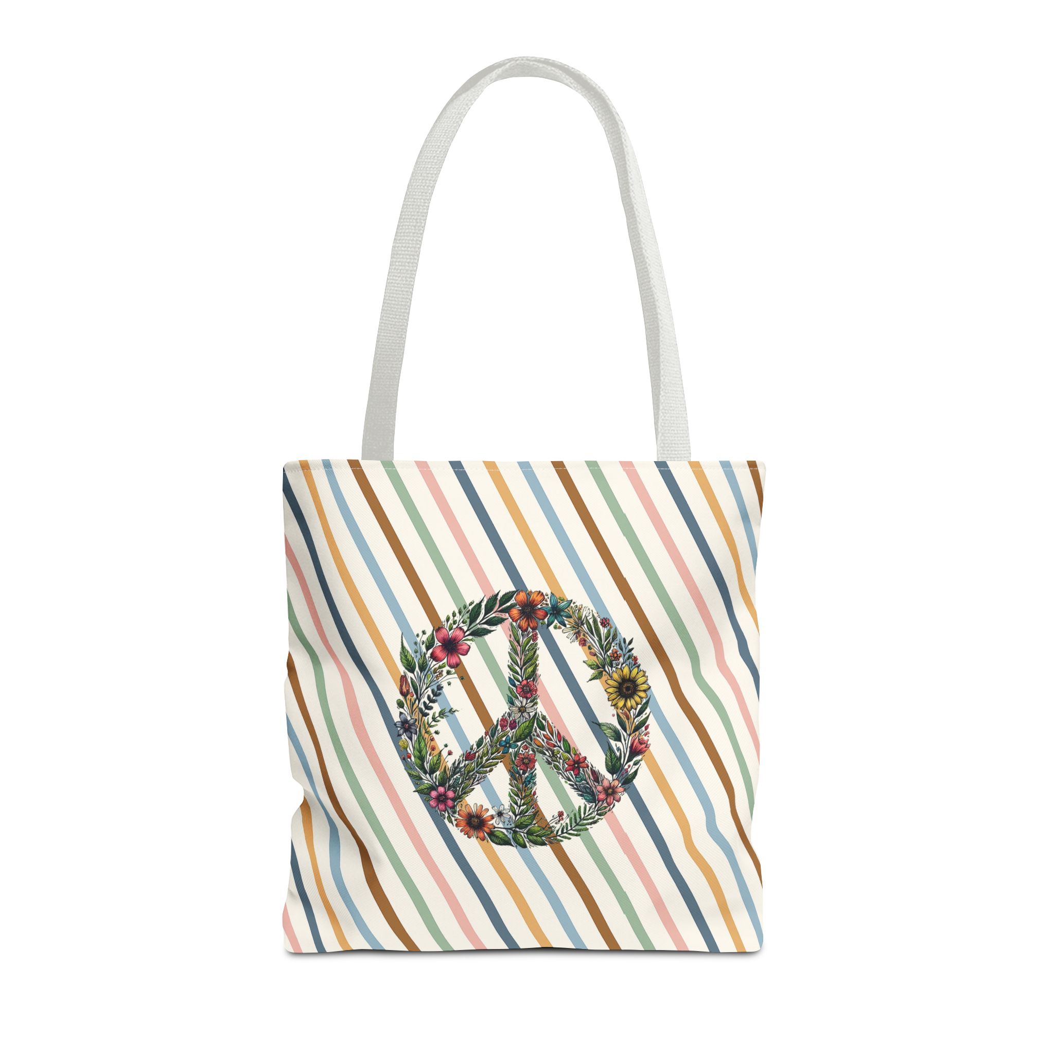 Peace and Love tote bag positive vibes and dreamy vintage look - Image 15
