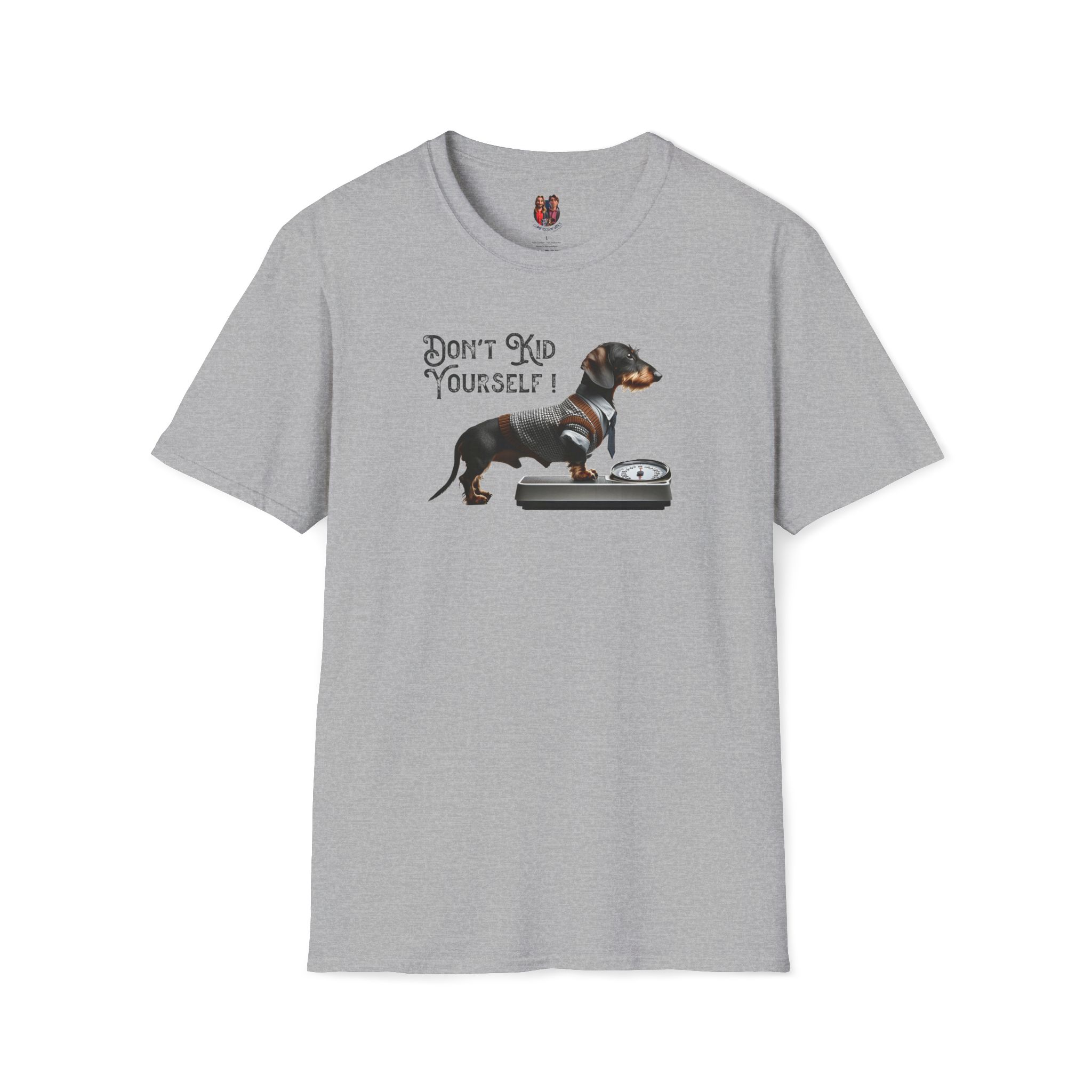 Dachshund Funny tshirt weight loss graphic tee diet clothing gift Dog shirt comfort colors puppy print unique outfit - Image 8