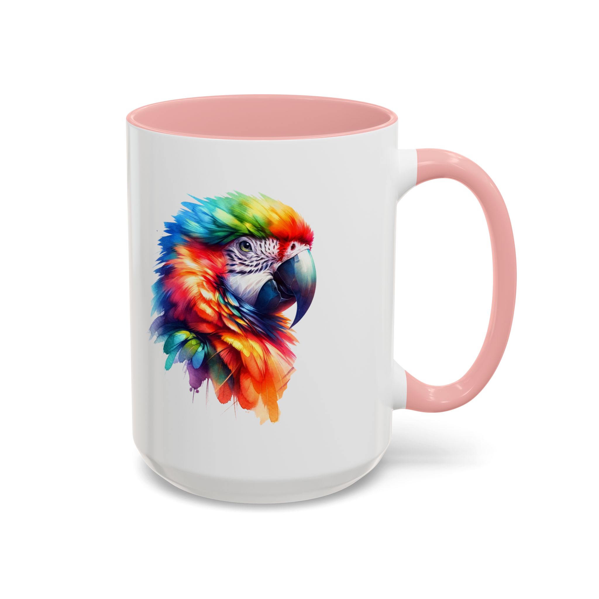 Parrot Mug vivid colors bird lover Cup parrot print cool print nature lover accessory stylish print - Imagen 25