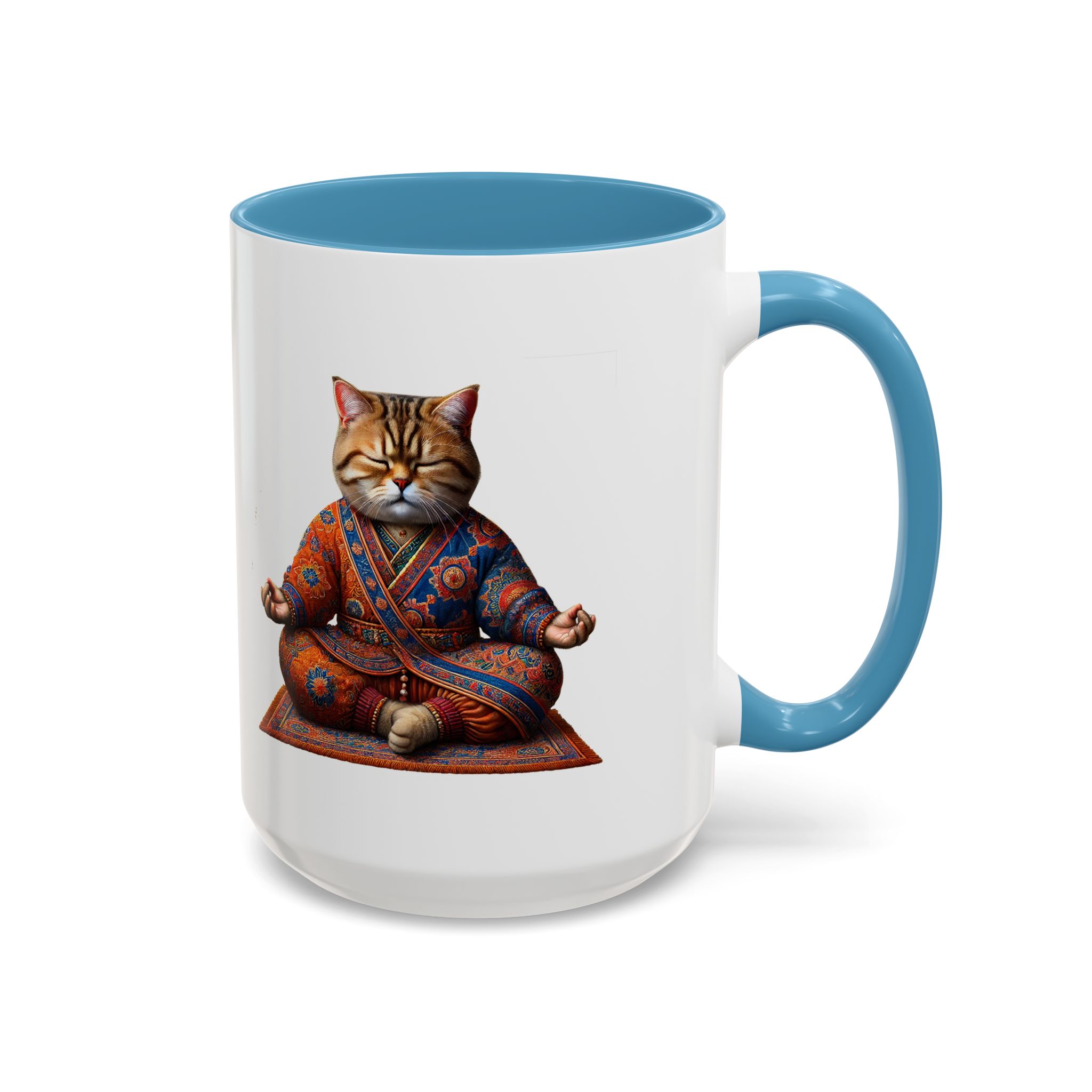 Office Mug cat lover yoga gift for mom Tea cup coffee Mug meditation accessory mindfulness pet design - Image 37