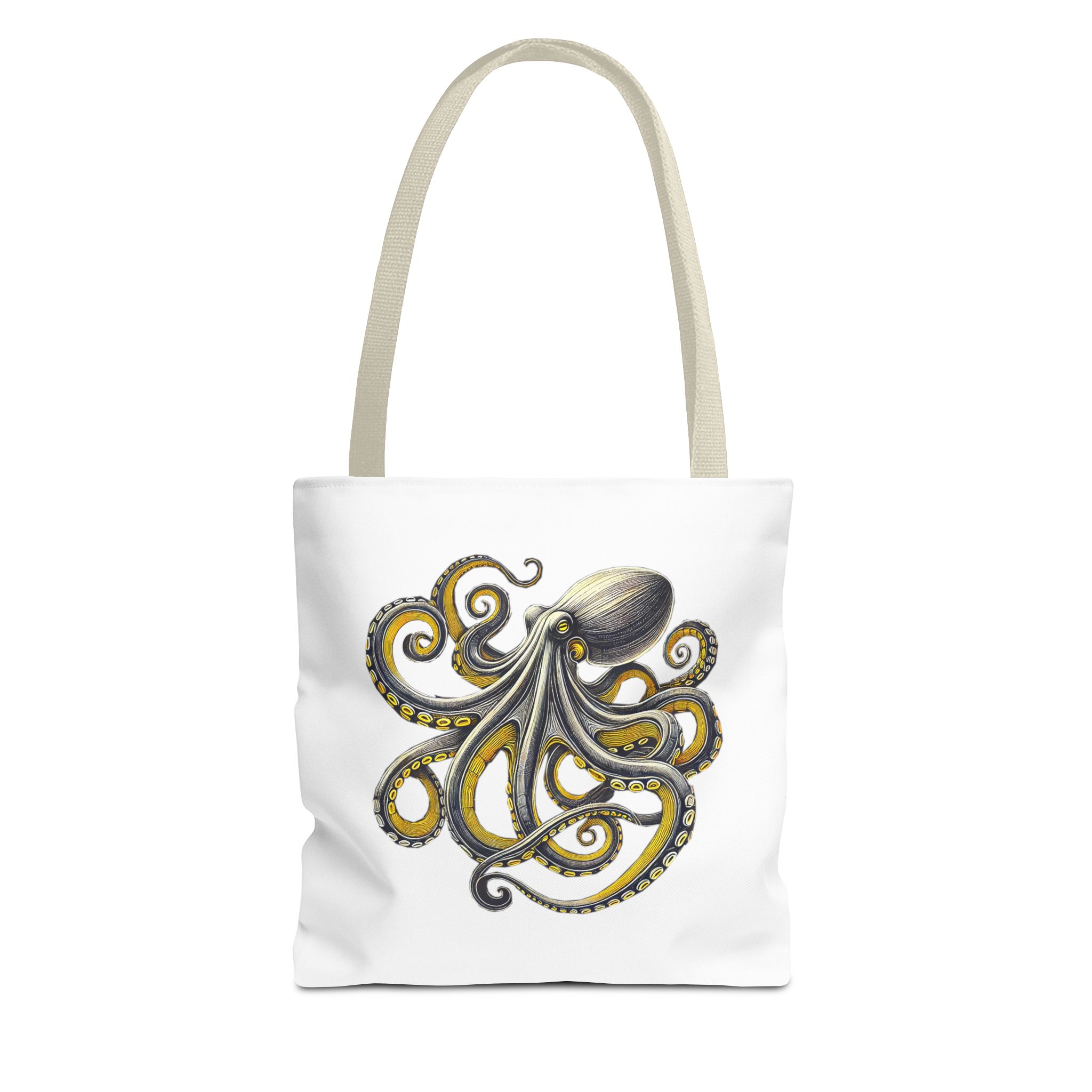 Octopus Tote bag – Boho Octopus purse – Retro handbag japanese print - Image 19