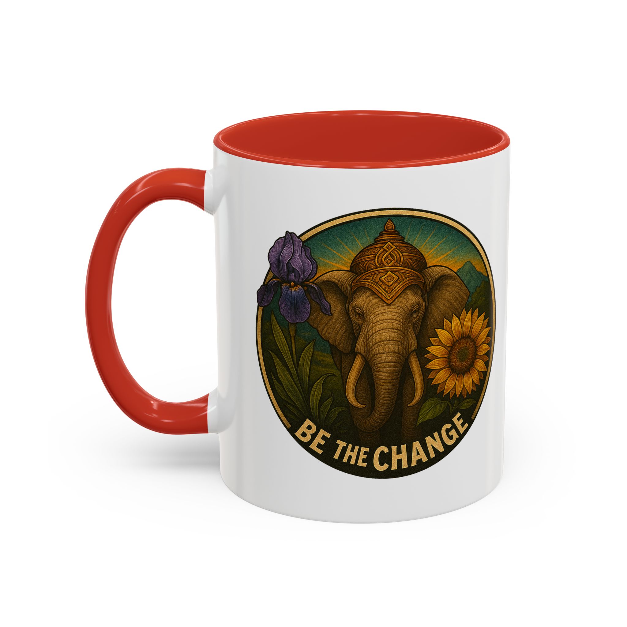 Surrealist coffee mug buddha Fantasy mug Limited Edition Hand Drawn Art by Real Artist - Imagen 14